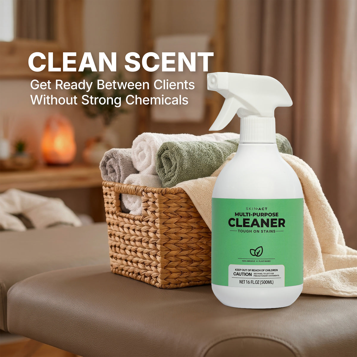 SkinAct Disinfecting Multi Purpose Cleaner for Upholstery