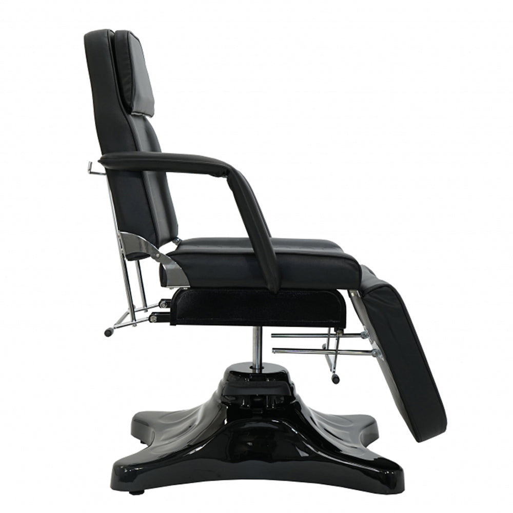 Hydraulic Spa Treatment Table 90 Degree Full Sitting Position Facial Bed, Chair With Free Beauty Stool