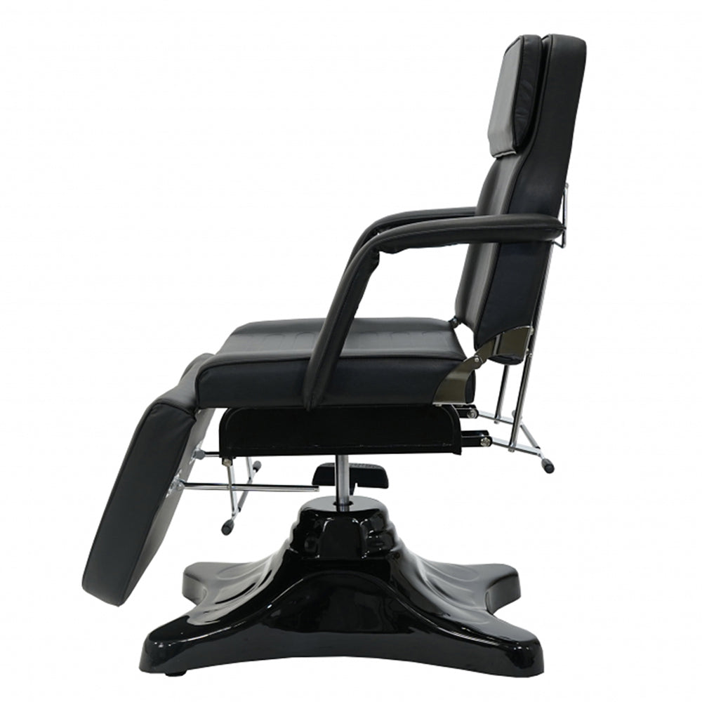 Hydraulic Spa Treatment Table 90 Degree Full Sitting Position Facial Bed, Chair With Free Beauty Stool