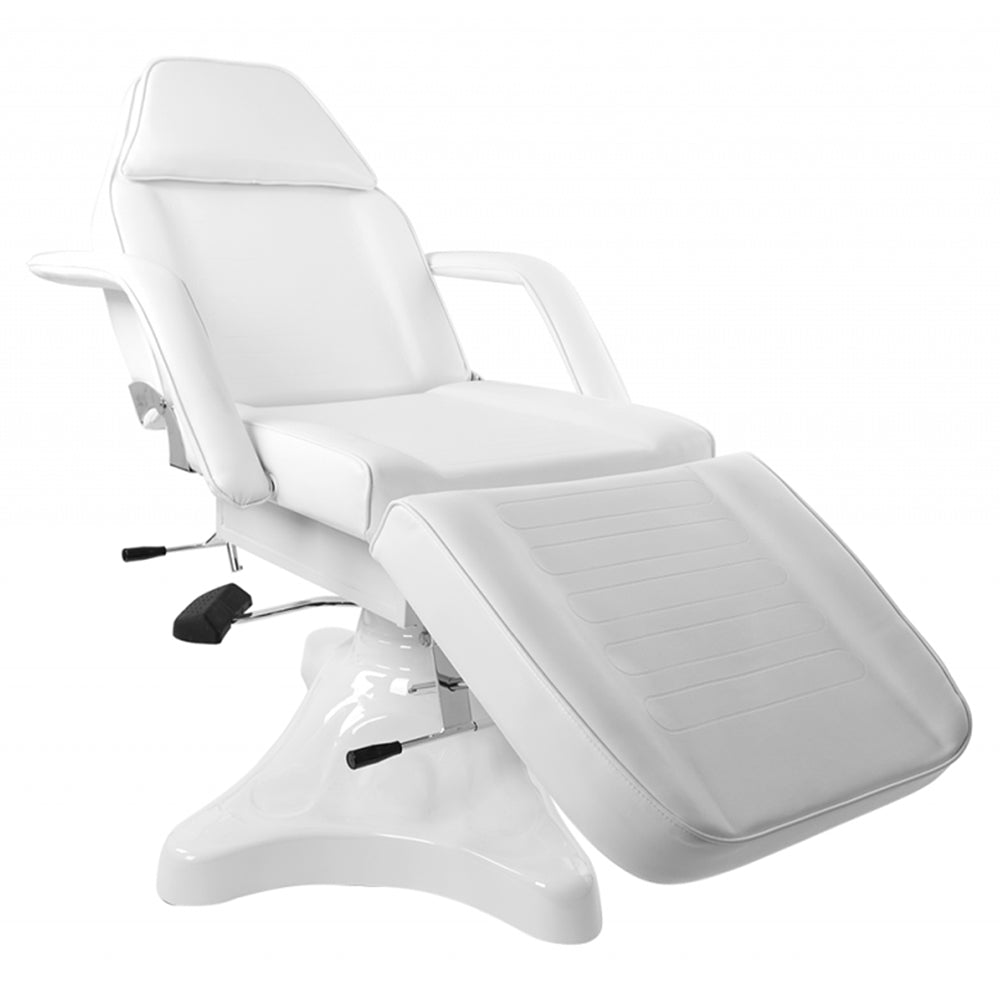 Hydraulic Spa Treatment Table 90 Degree Full Sitting Position Facial Bed, Chair With Free Beauty Stool