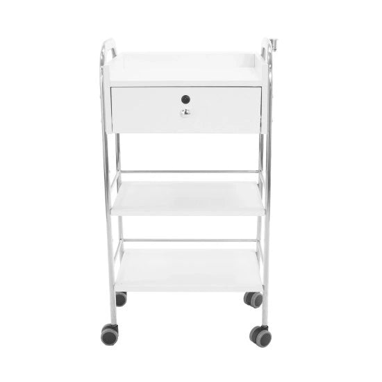 Salon Spa Cart with Single Drawer on Wheels