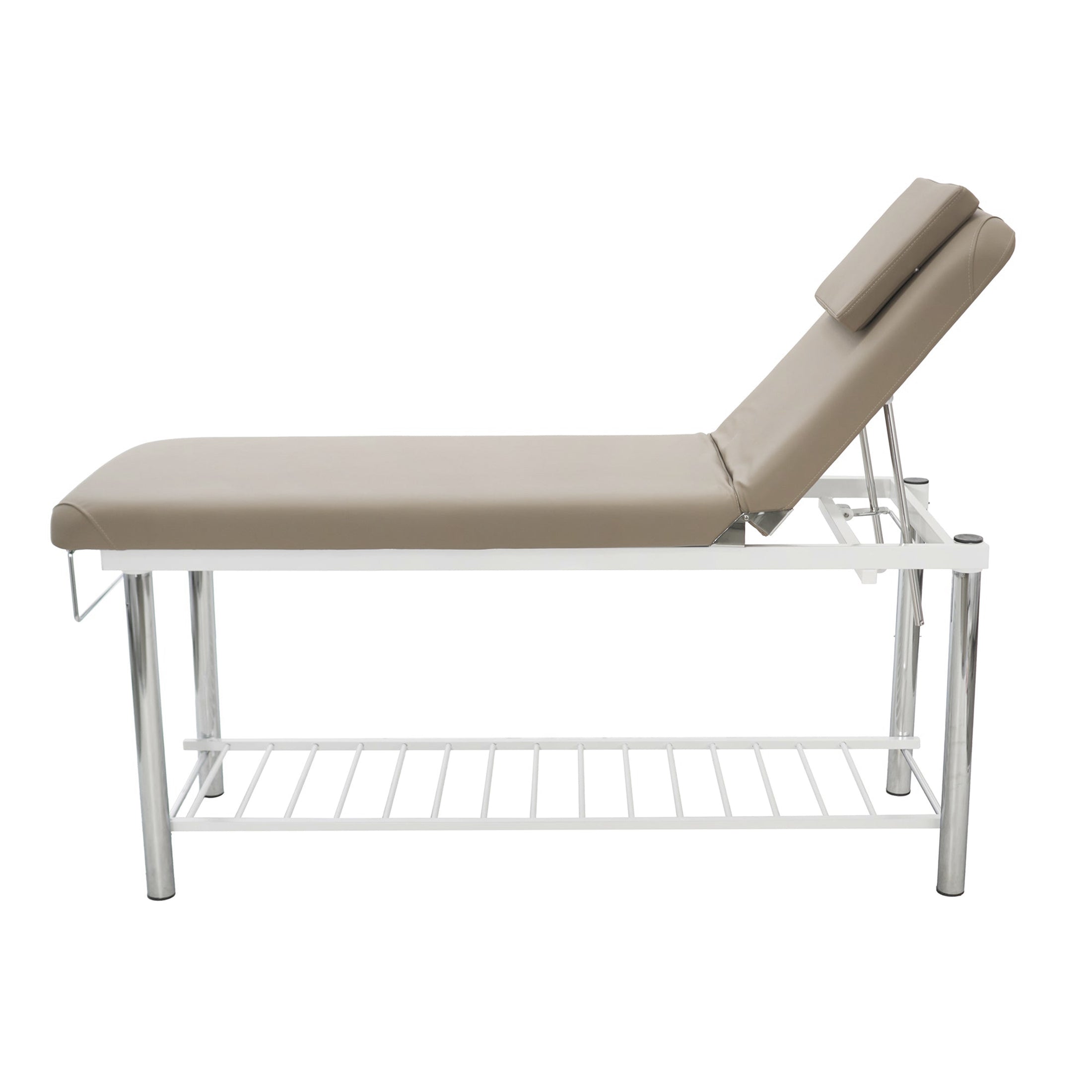 Solid Massage Table, Bed (Metal Frame With Towel Holder)