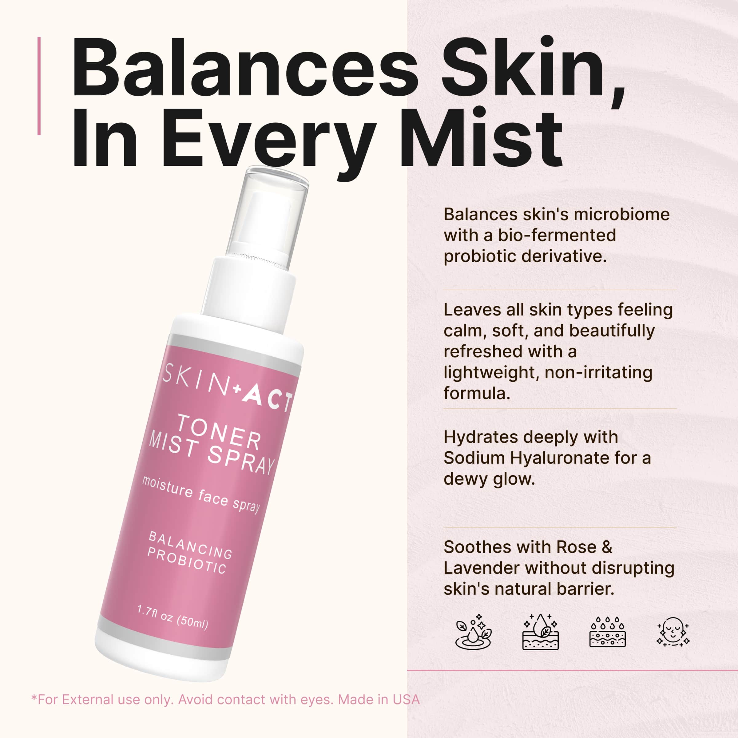 Toner Mist Spray 6oz