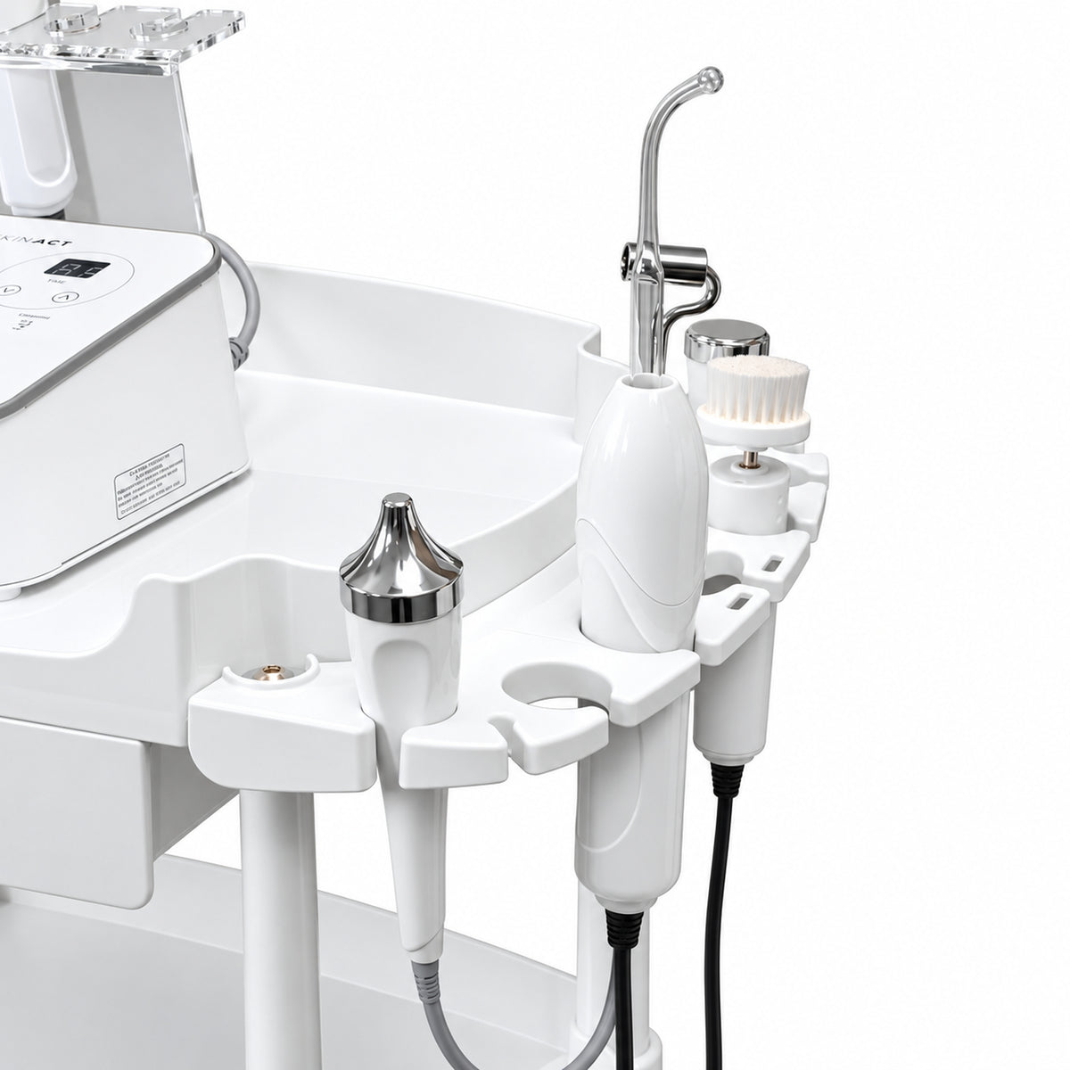 3-Shelf Spa Utility Cart with Drawer & Mag Lamp Holder