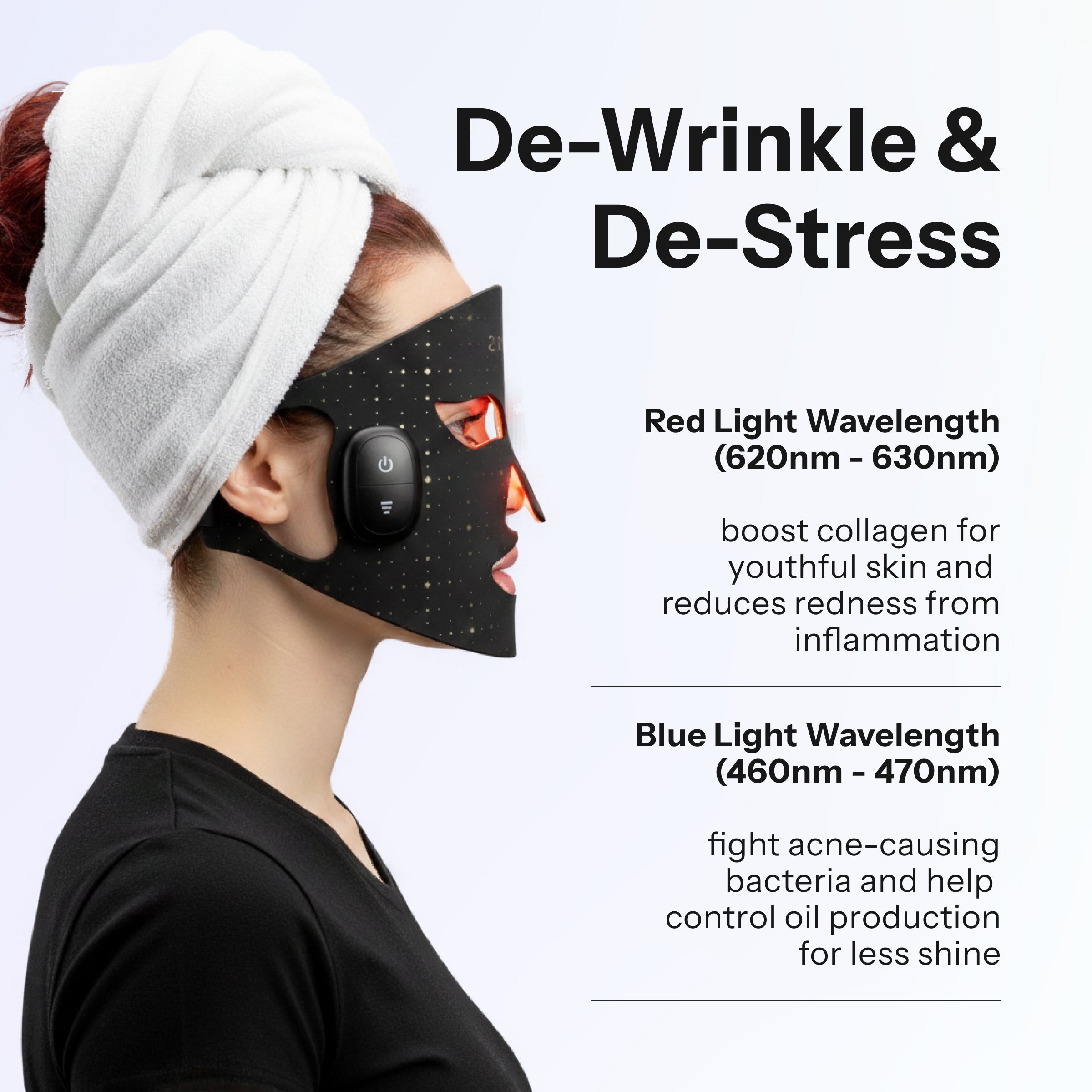 Wireless LED Light Therapy Mask