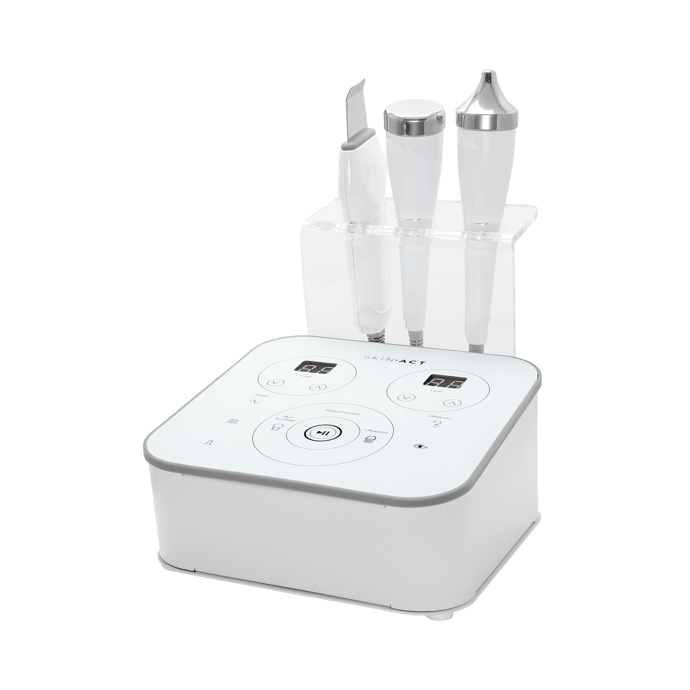 2-in-1 Ultrasonic Skin Scrubber