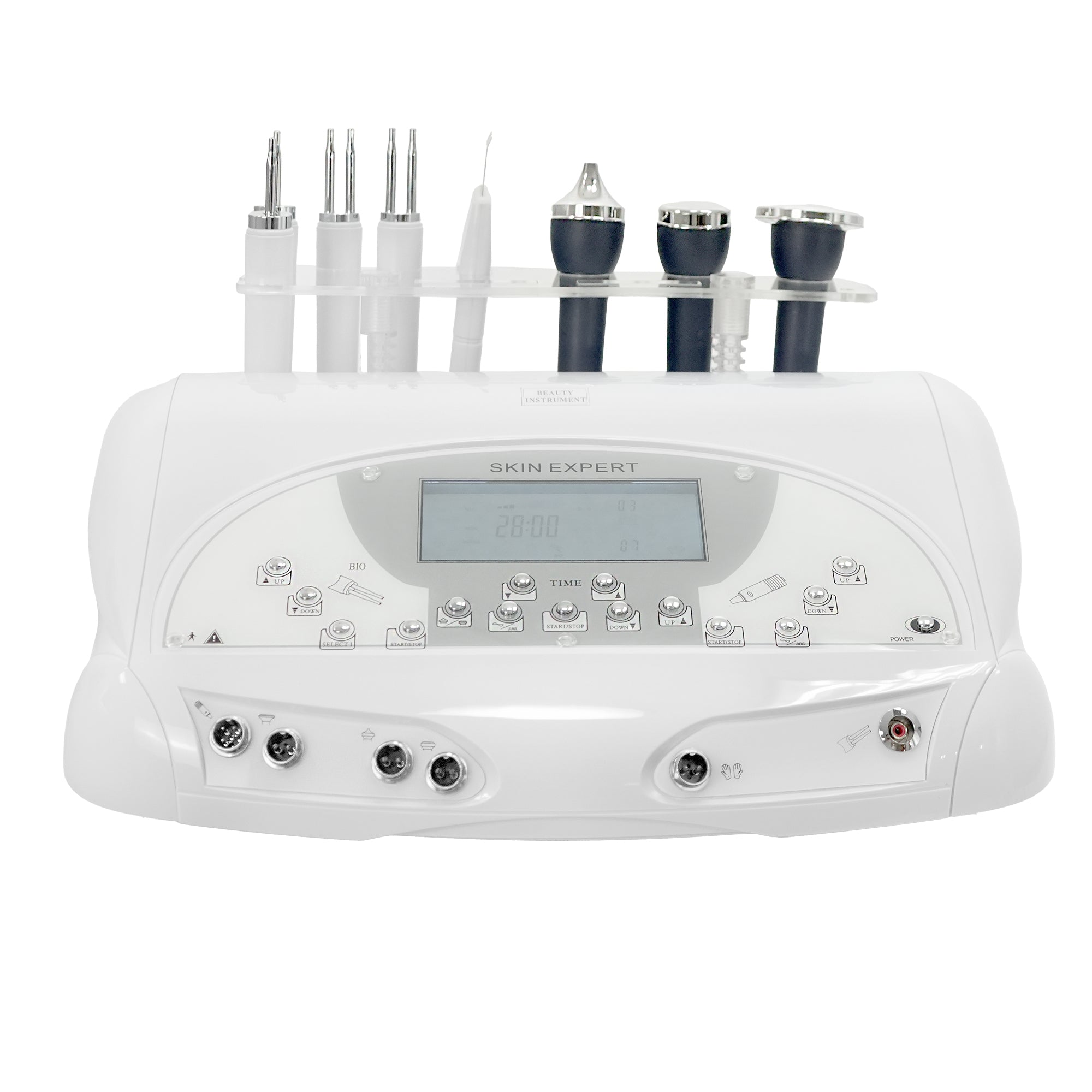 3 In 1 Facial System (Ultrasonic, Microcurrent, Skin Scrub Tool)