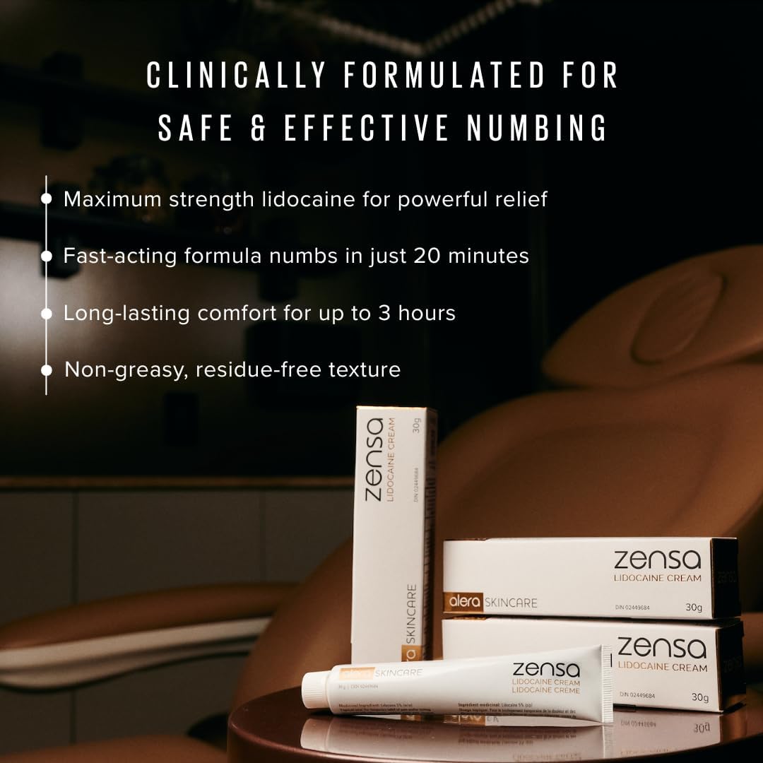 Zensa Numbing Cream 5% Lidocaine