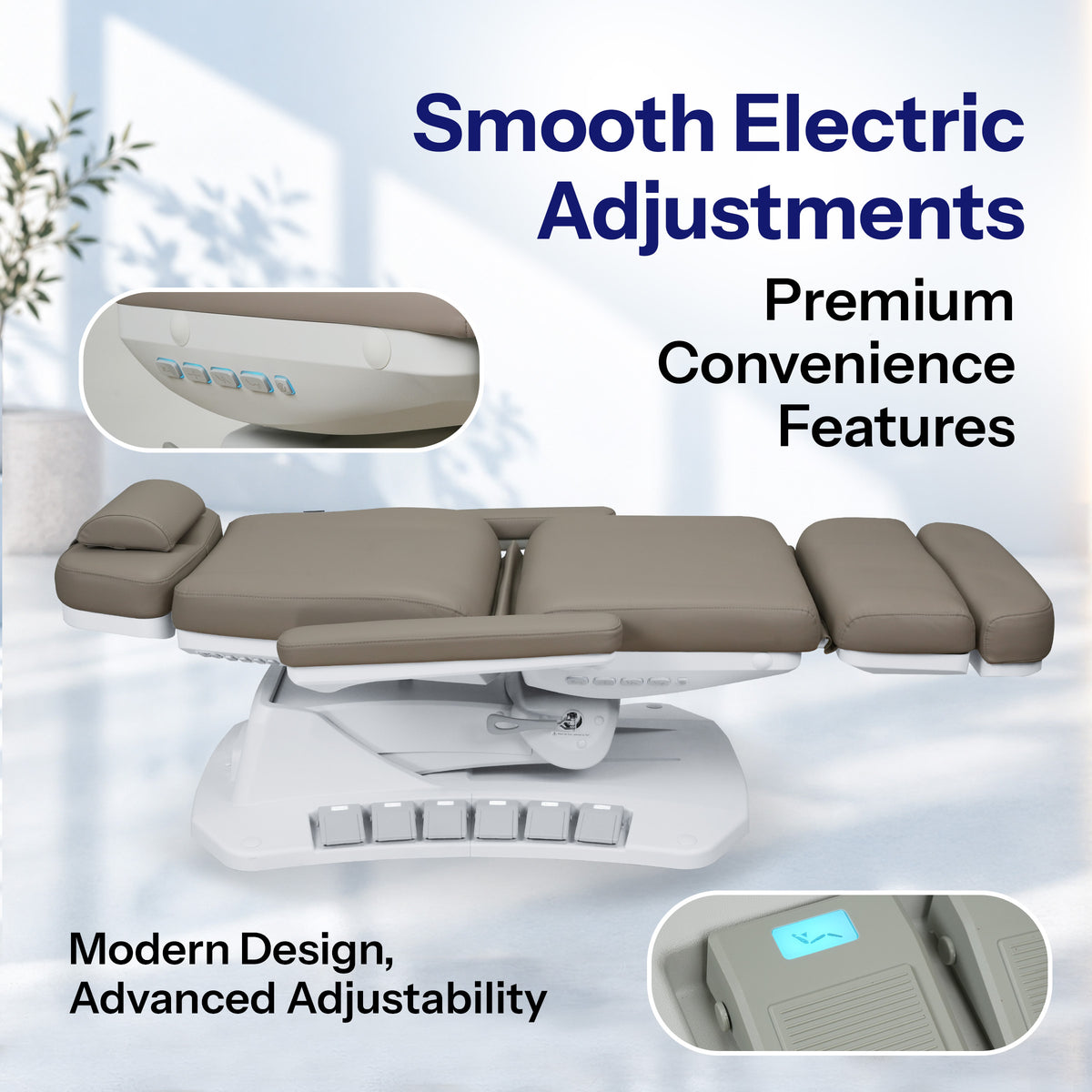 Alora Professional Electric Treatment / Procedure Chair (Table) - Fully Electric 4 Motor Chair