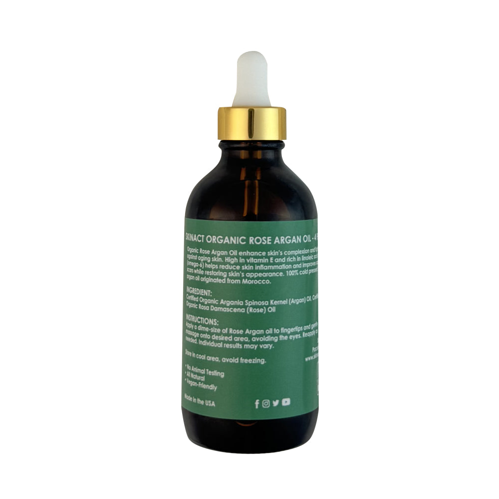 Organic Rose Argan Oil 4 oz