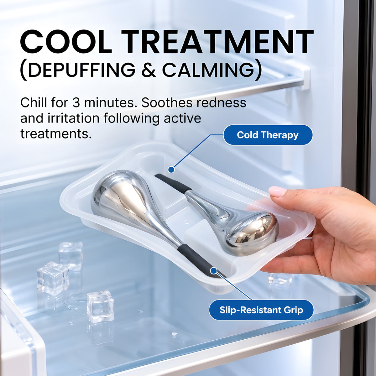 Cryoscoop Ice Globes - Stainless Steel