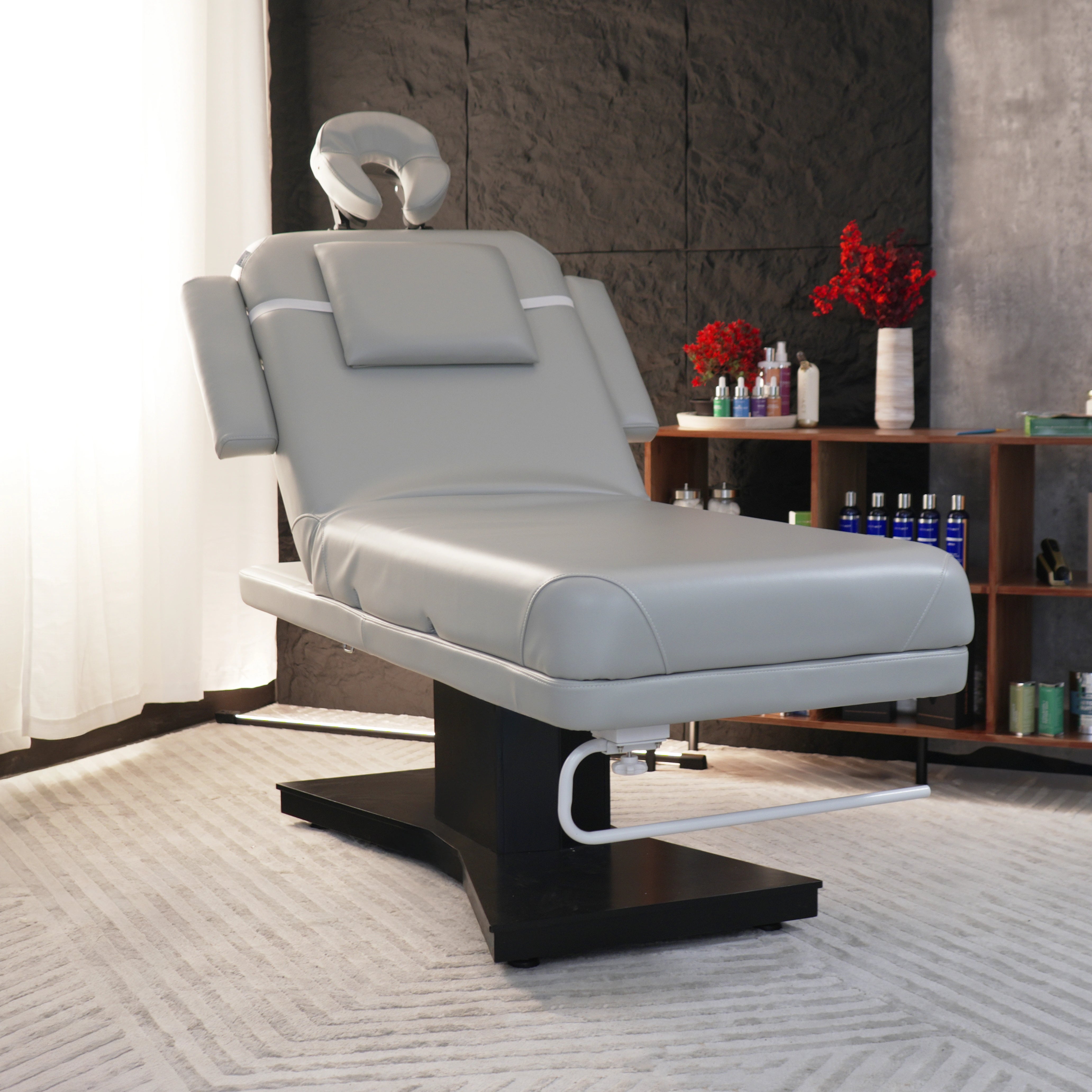 Milo 3.0 Motor (With Independent Leg Adjustment) Electric Massage And Facial Bed, Table