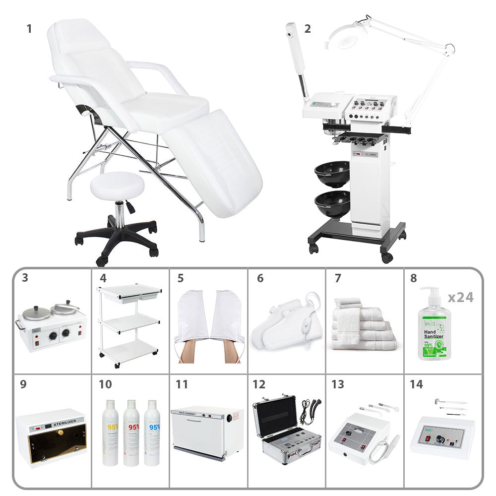 Gold Facial Spa Equipment Package