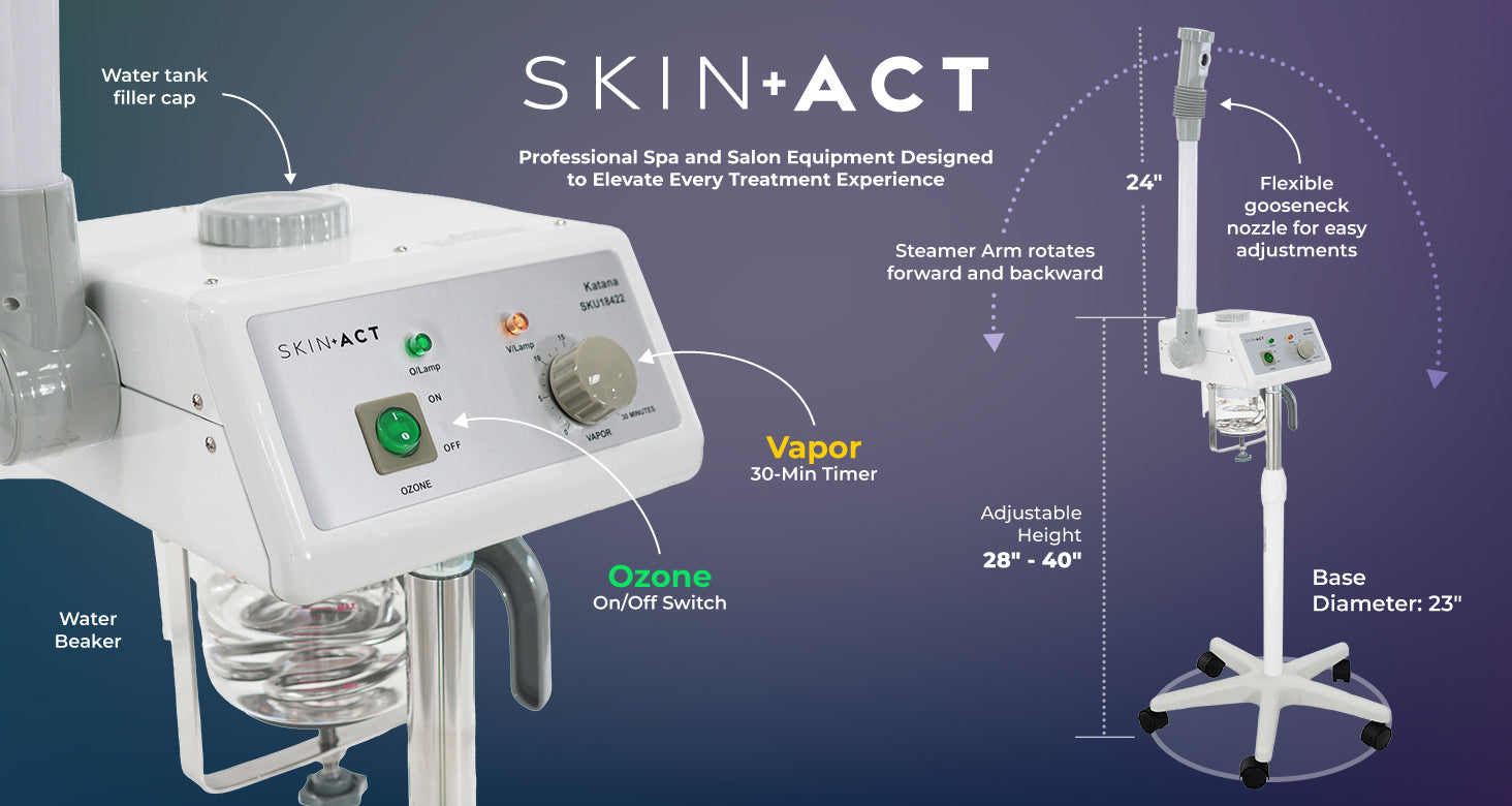 Katana Facial Steamer With Aroma Therapy