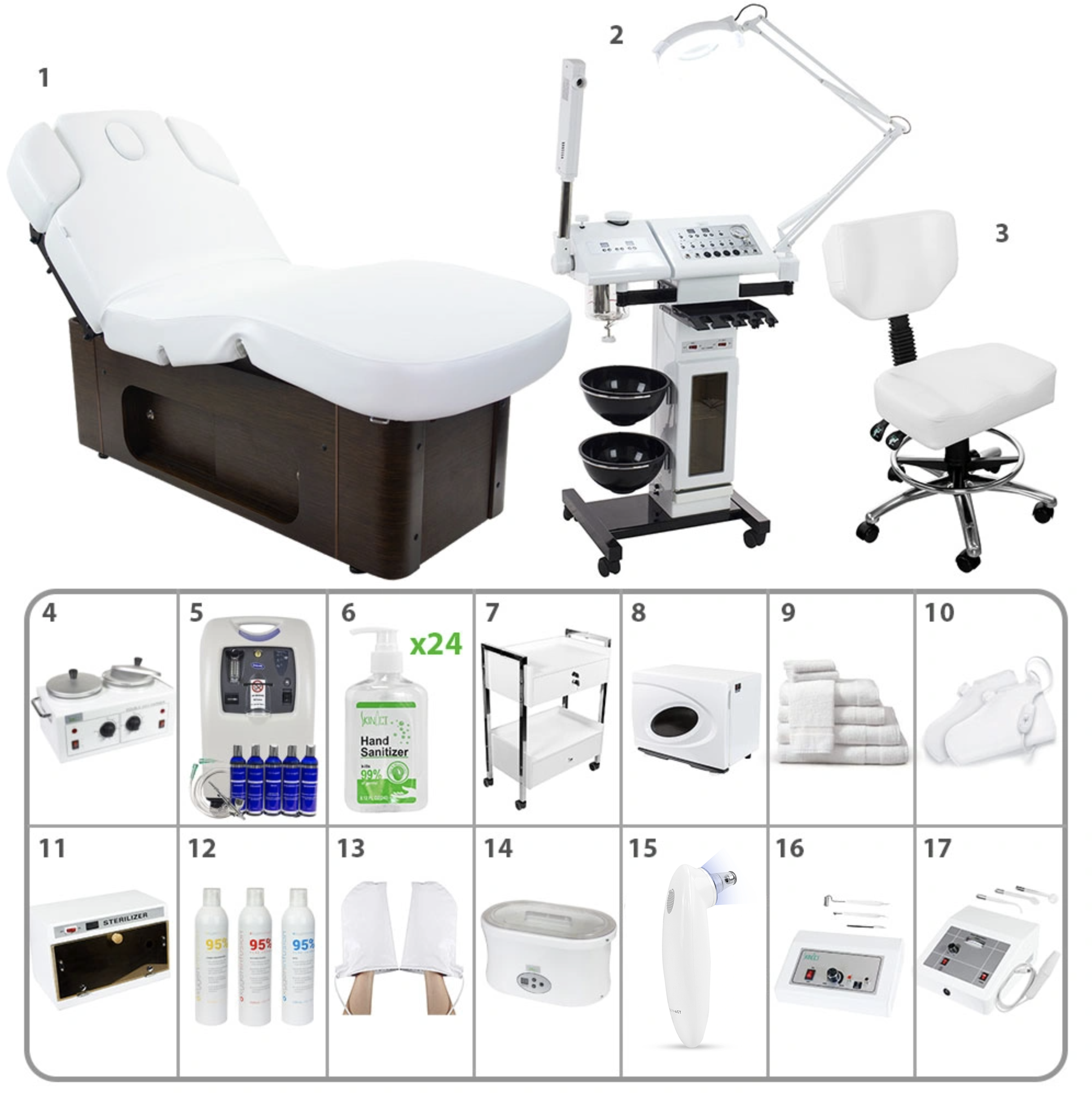 Lux III Spa Equipment Package