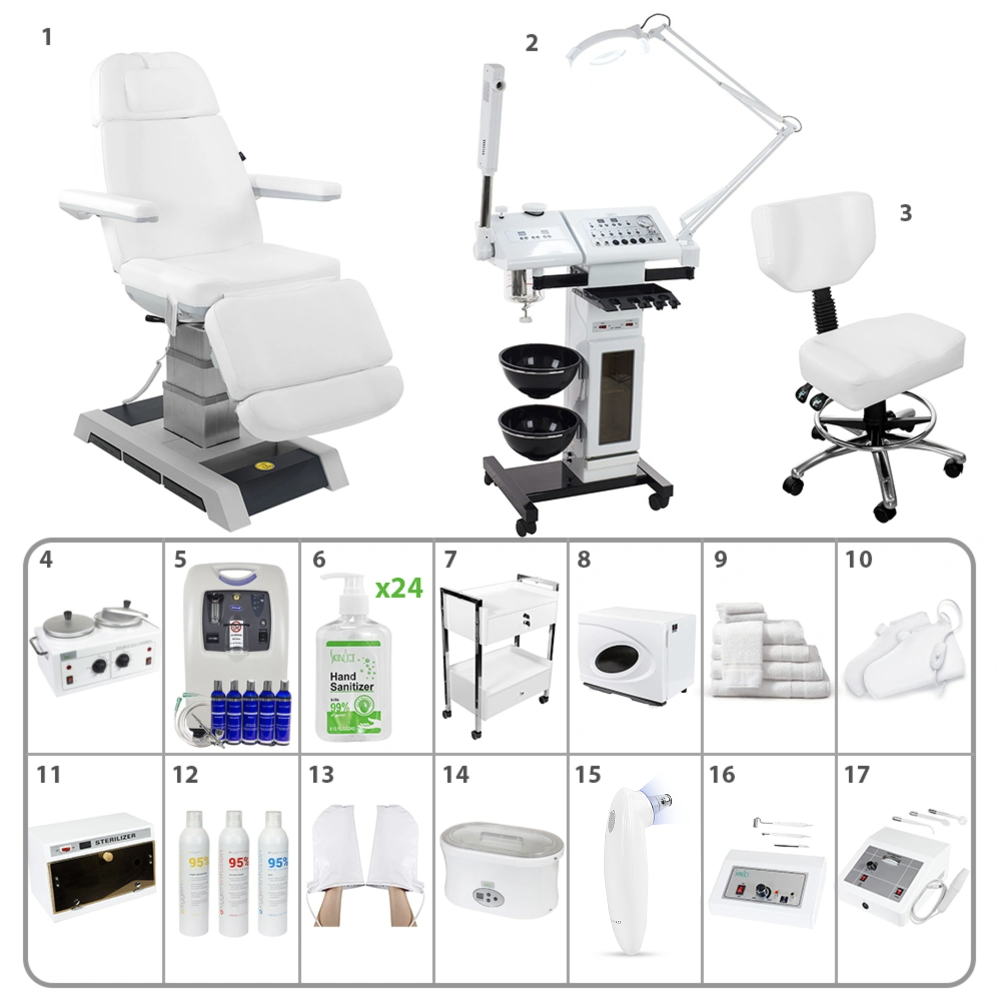 Lux II Spa Equipment Package