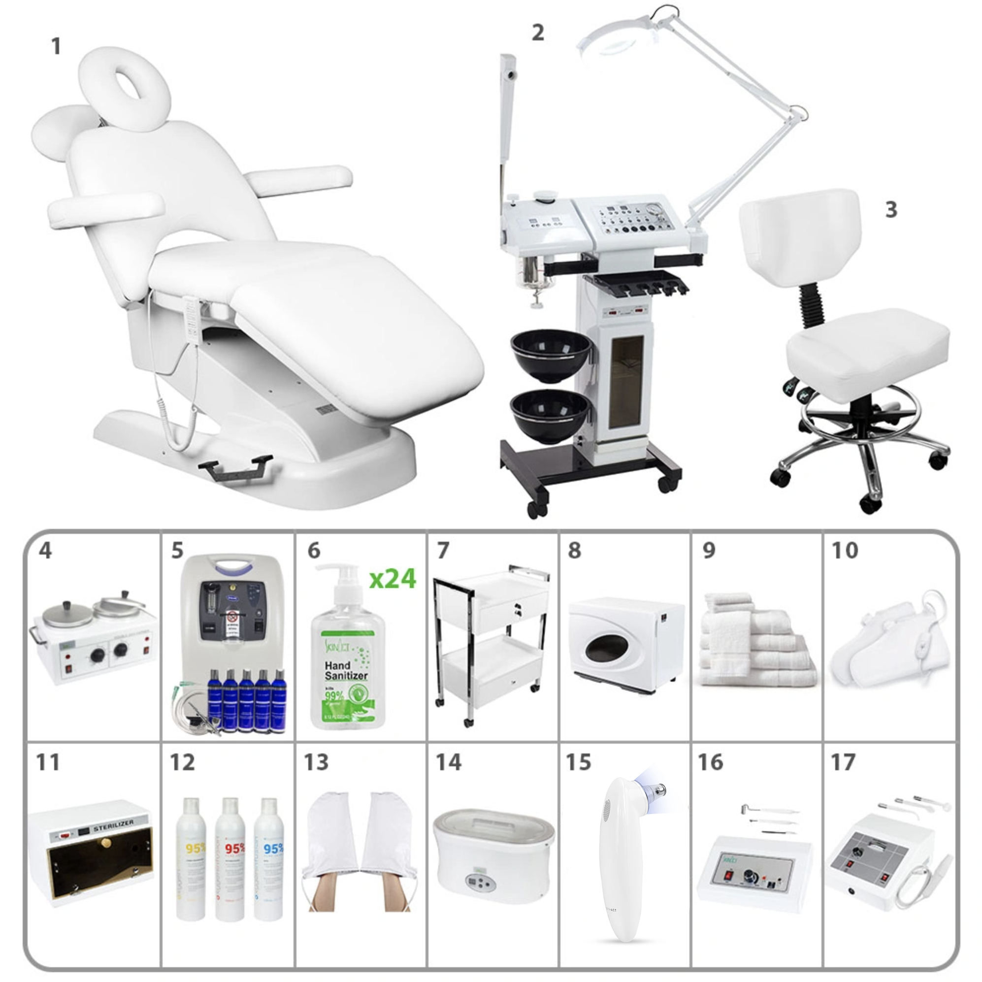 Lux I Spa Equipment Package