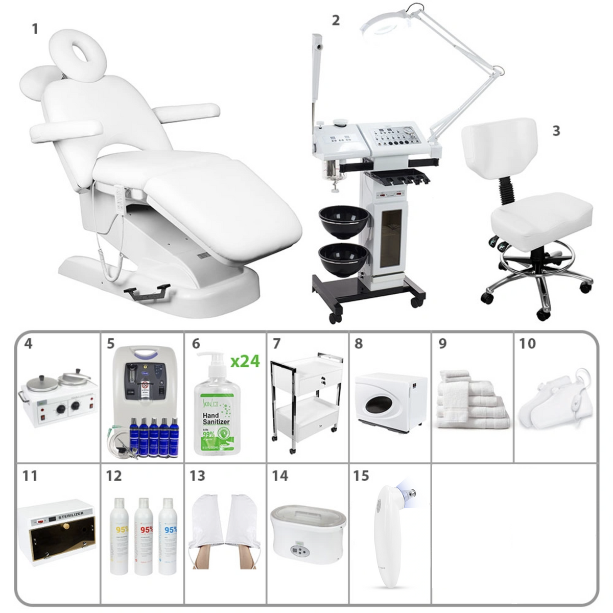 Lux I Spa Equipment Package