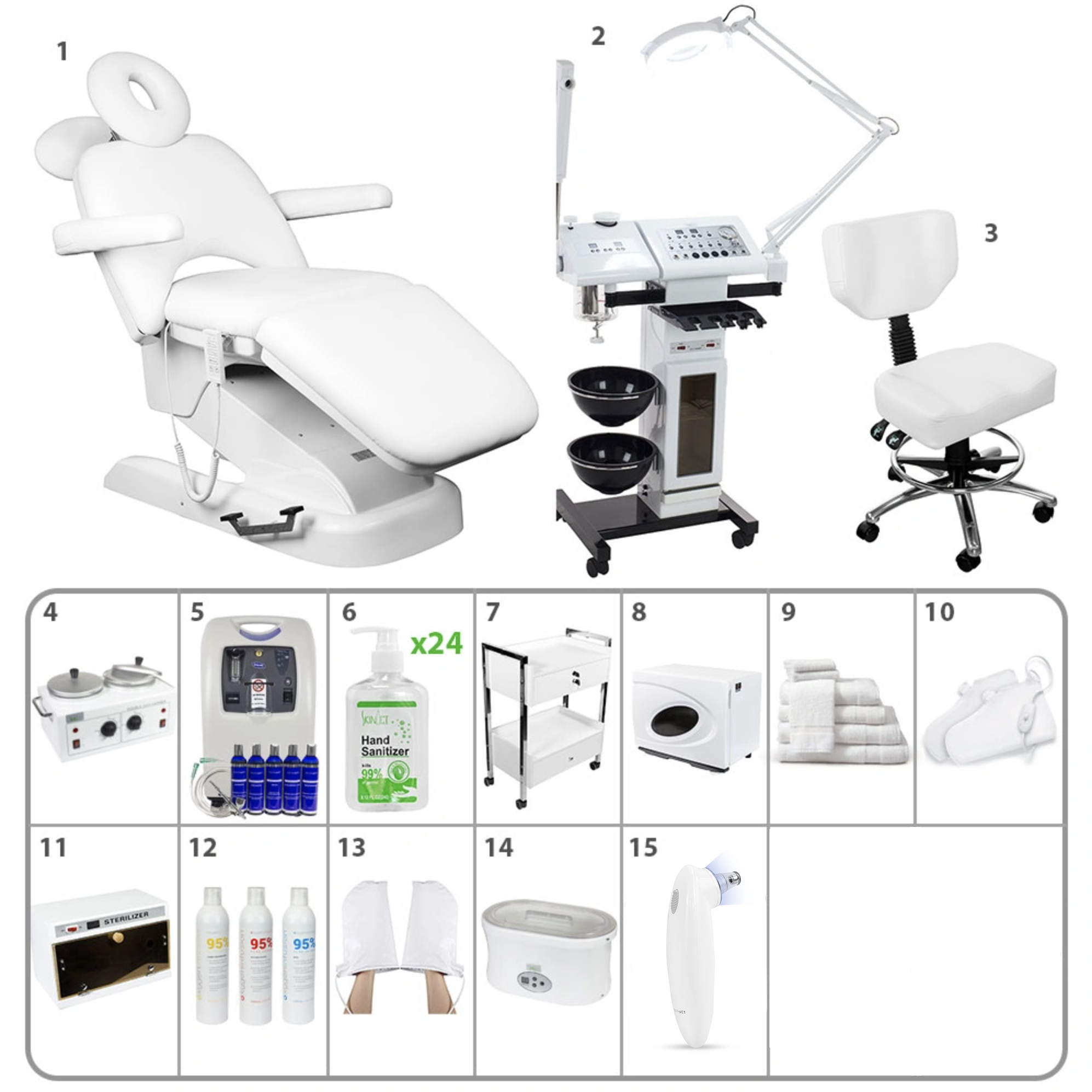 Lux I Spa Equipment Package
