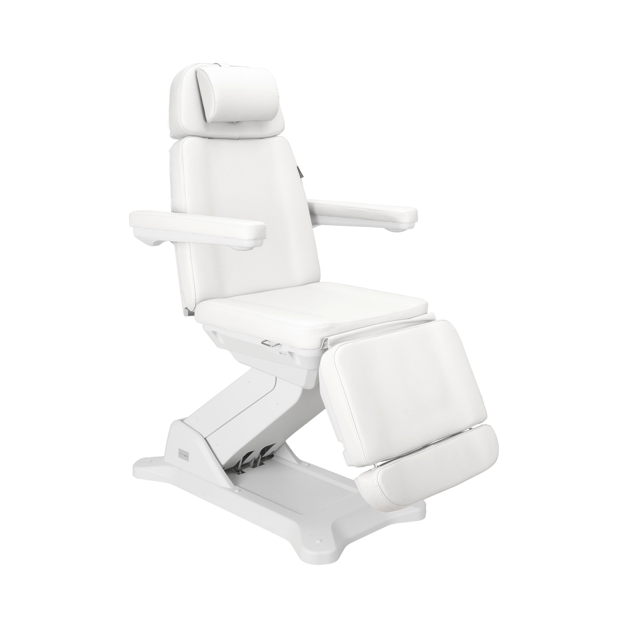 Maroon Electric Spa Treatment Chair (4-Way Adjustable)