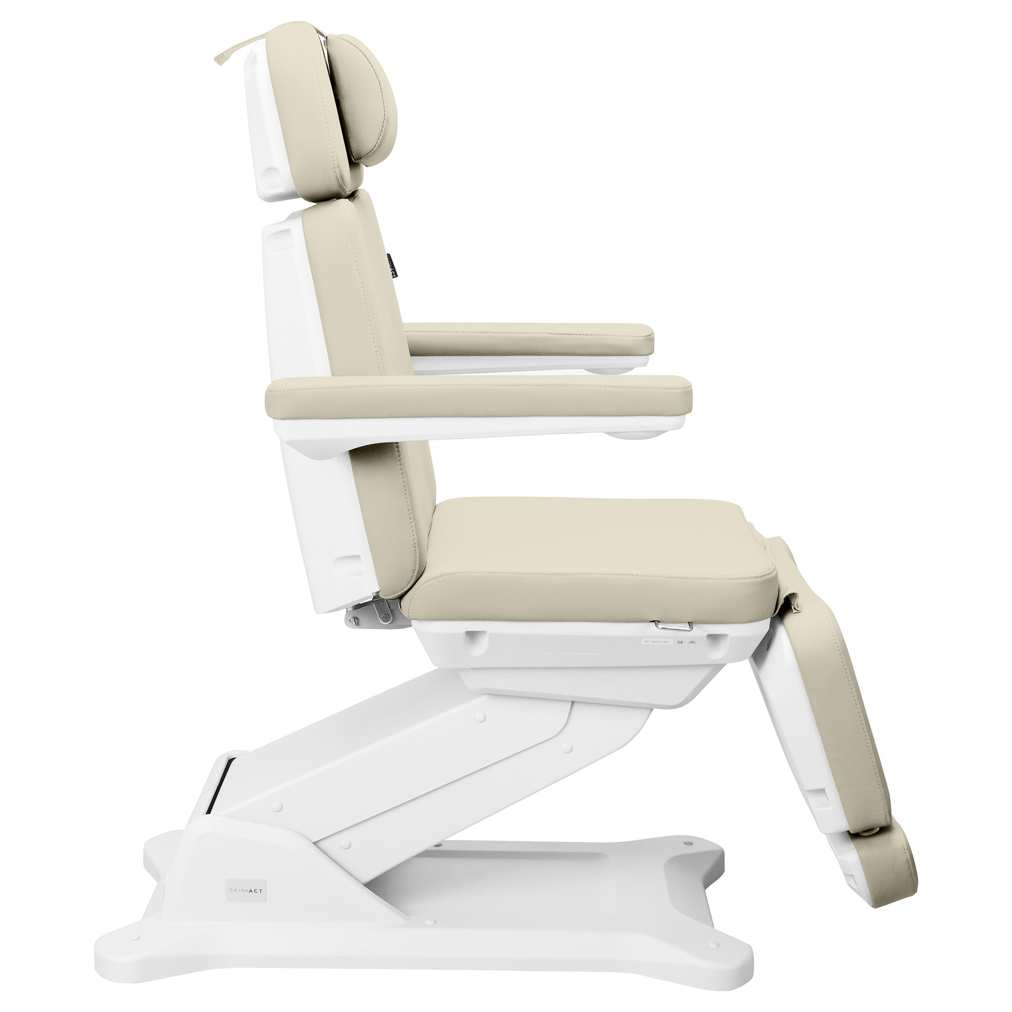 Maroon Electric Spa Treatment Chair (4-Way Adjustable)