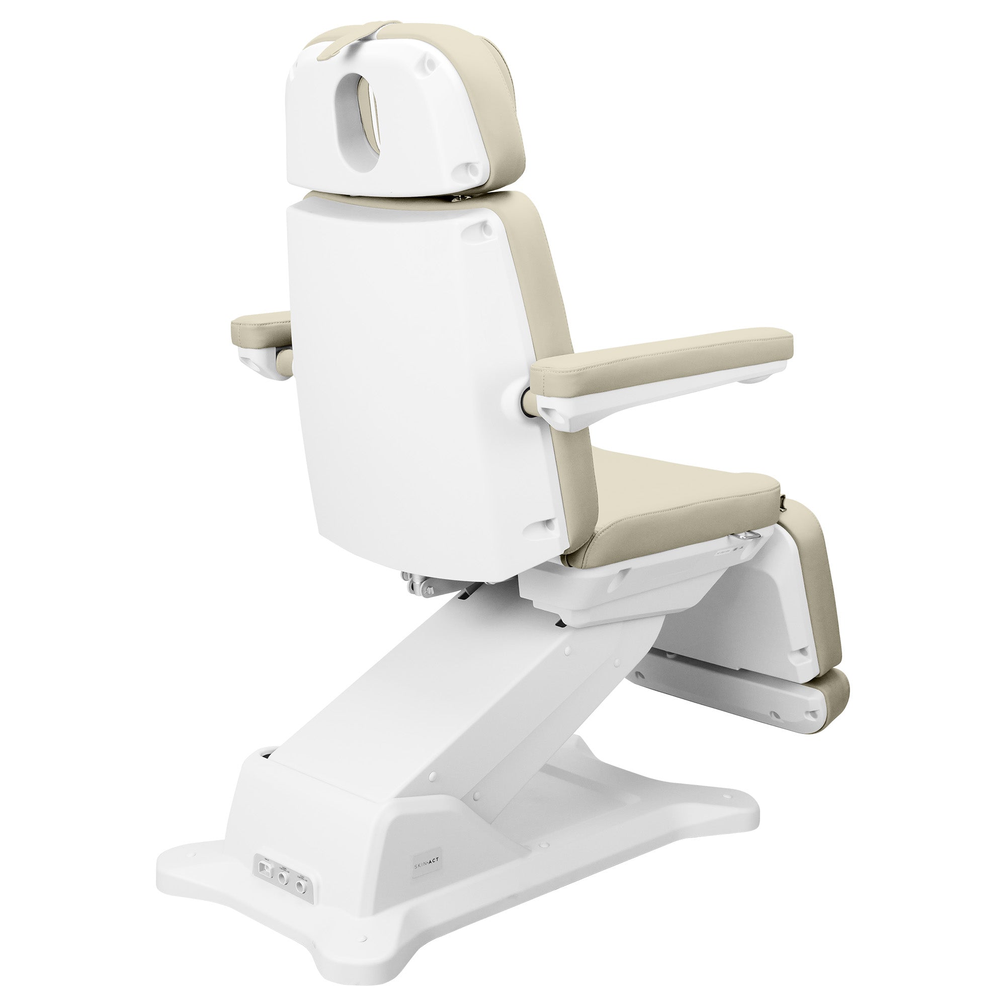 Maroon Electric Spa Treatment Chair (4-Way Adjustable)