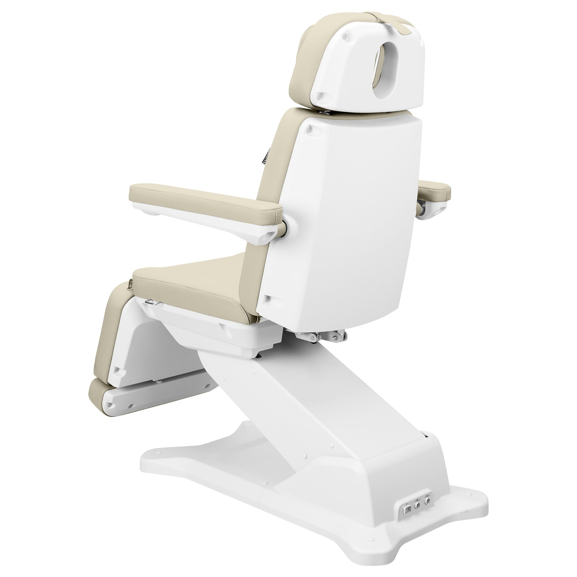 Maroon Electric Spa Treatment Chair (4-Way Adjustable)