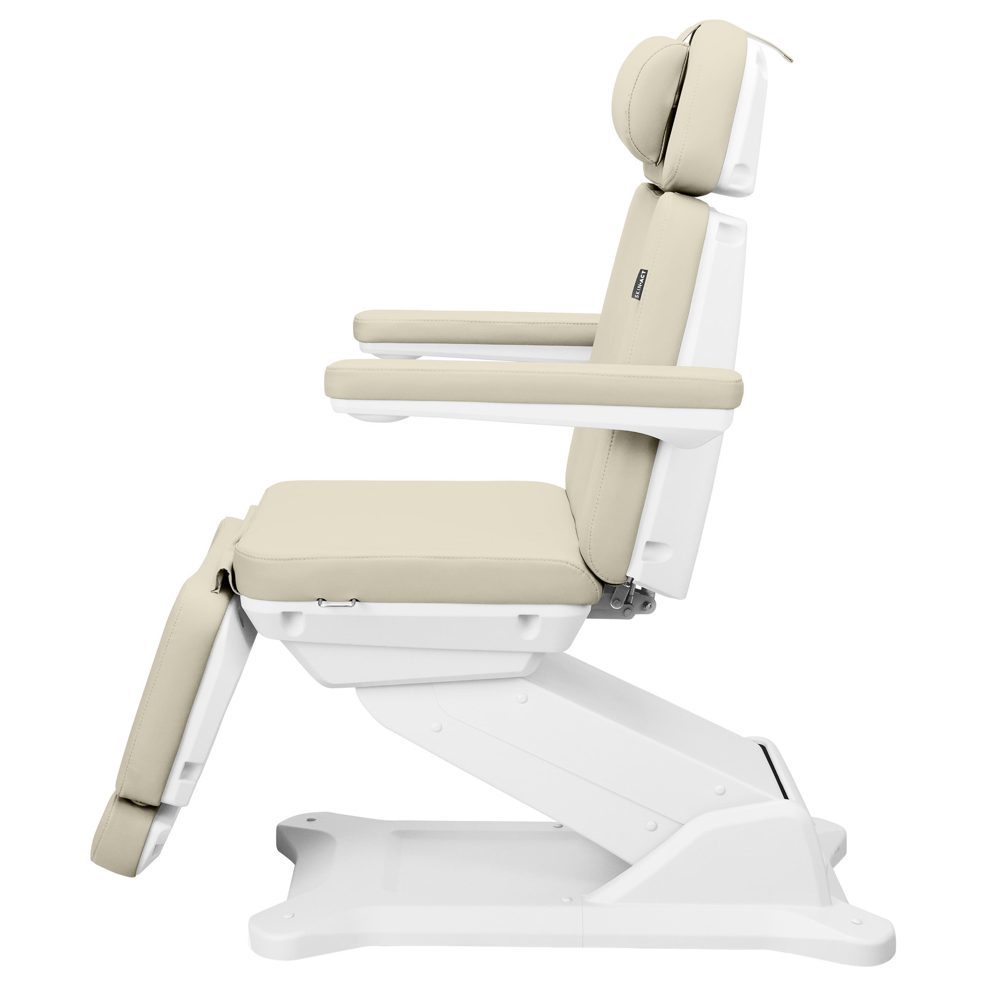 Maroon Electric Spa Treatment Chair (4-Way Adjustable)