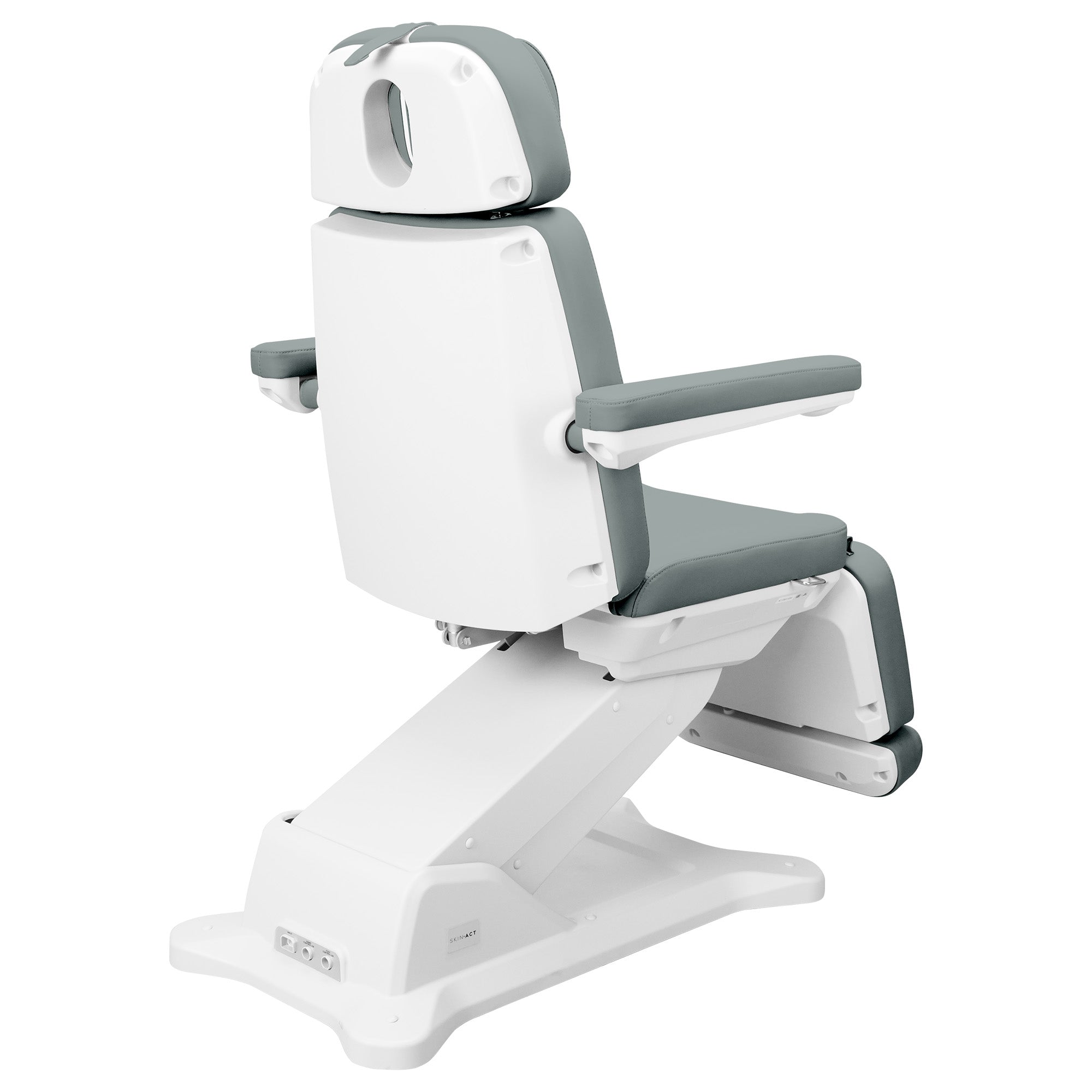 Maroon Electric Spa Treatment Chair (4-Way Adjustable)