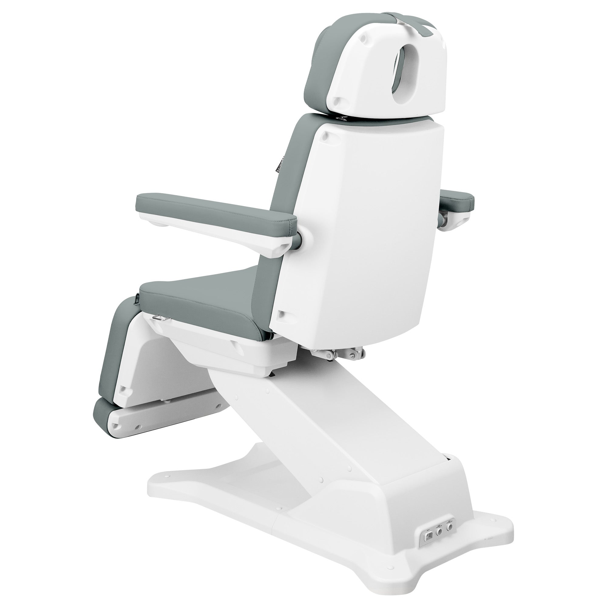 Maroon Electric Spa Treatment Chair (4-Way Adjustable)