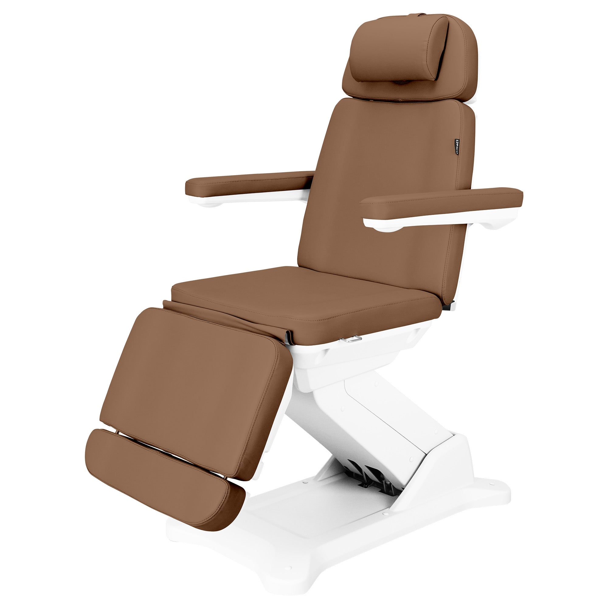 Maroon Electric Spa Treatment Chair (4-Way Adjustable)