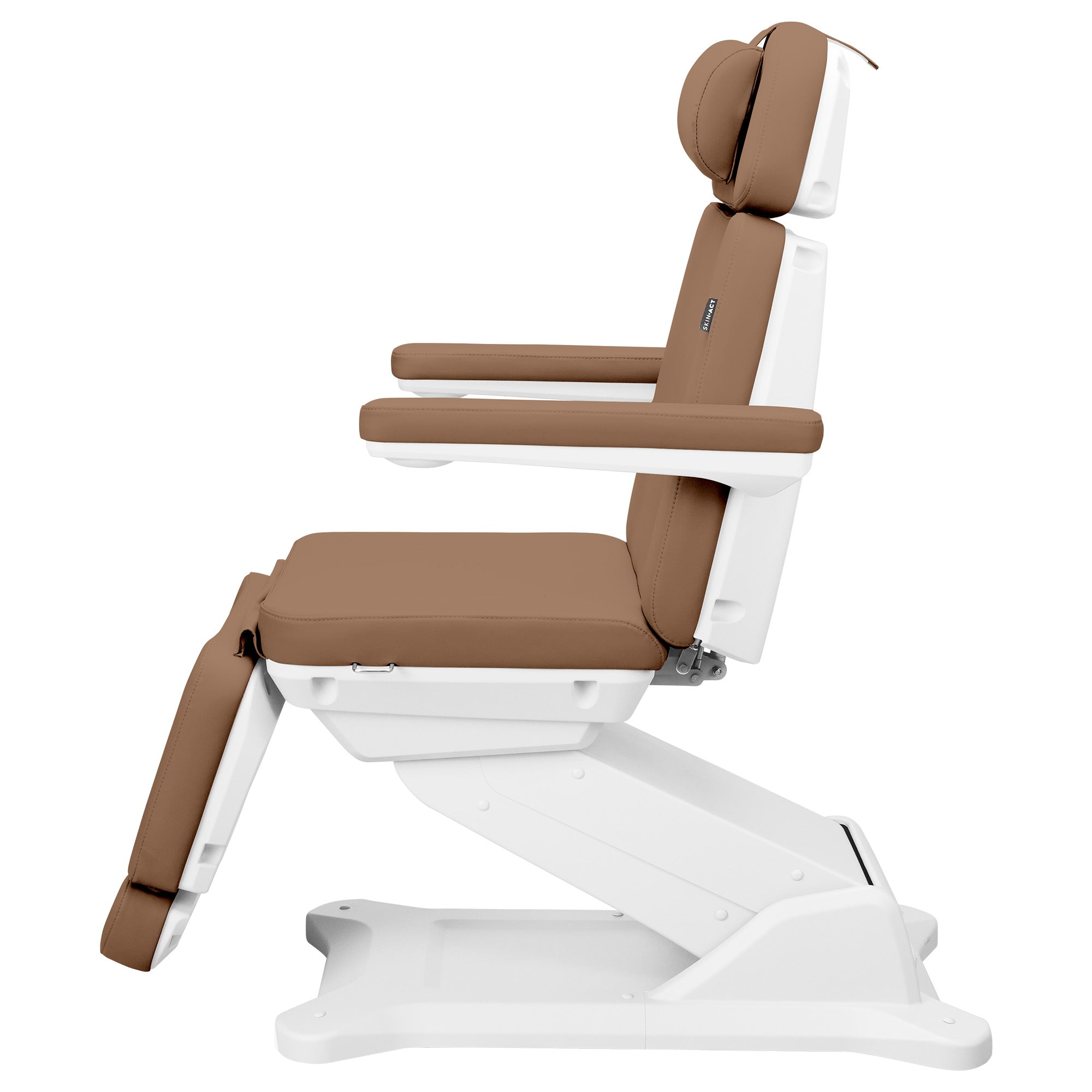 Maroon Electric Spa Treatment Chair (4-Way Adjustable)