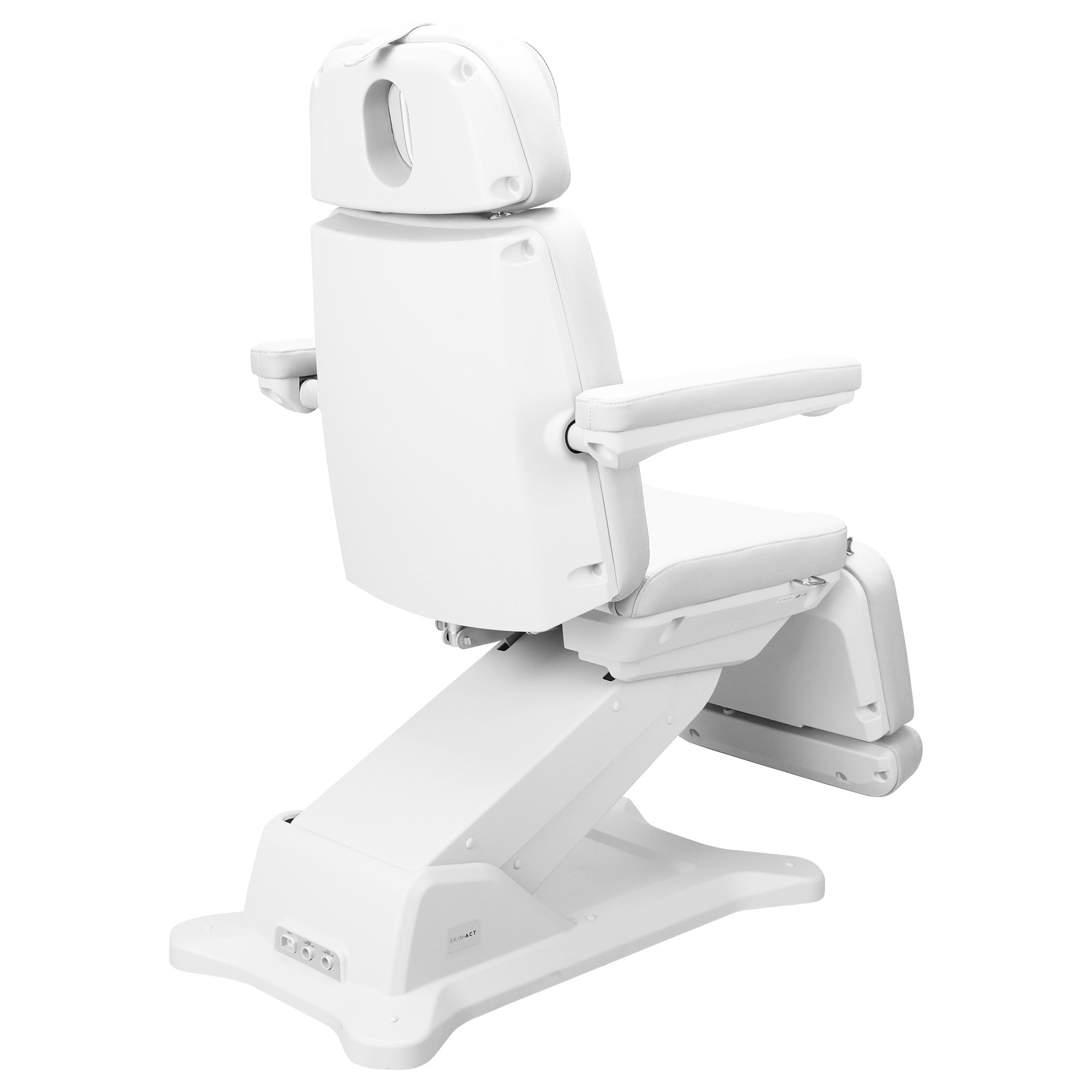 Maroon Electric Spa Treatment Chair (4-Way Adjustable)
