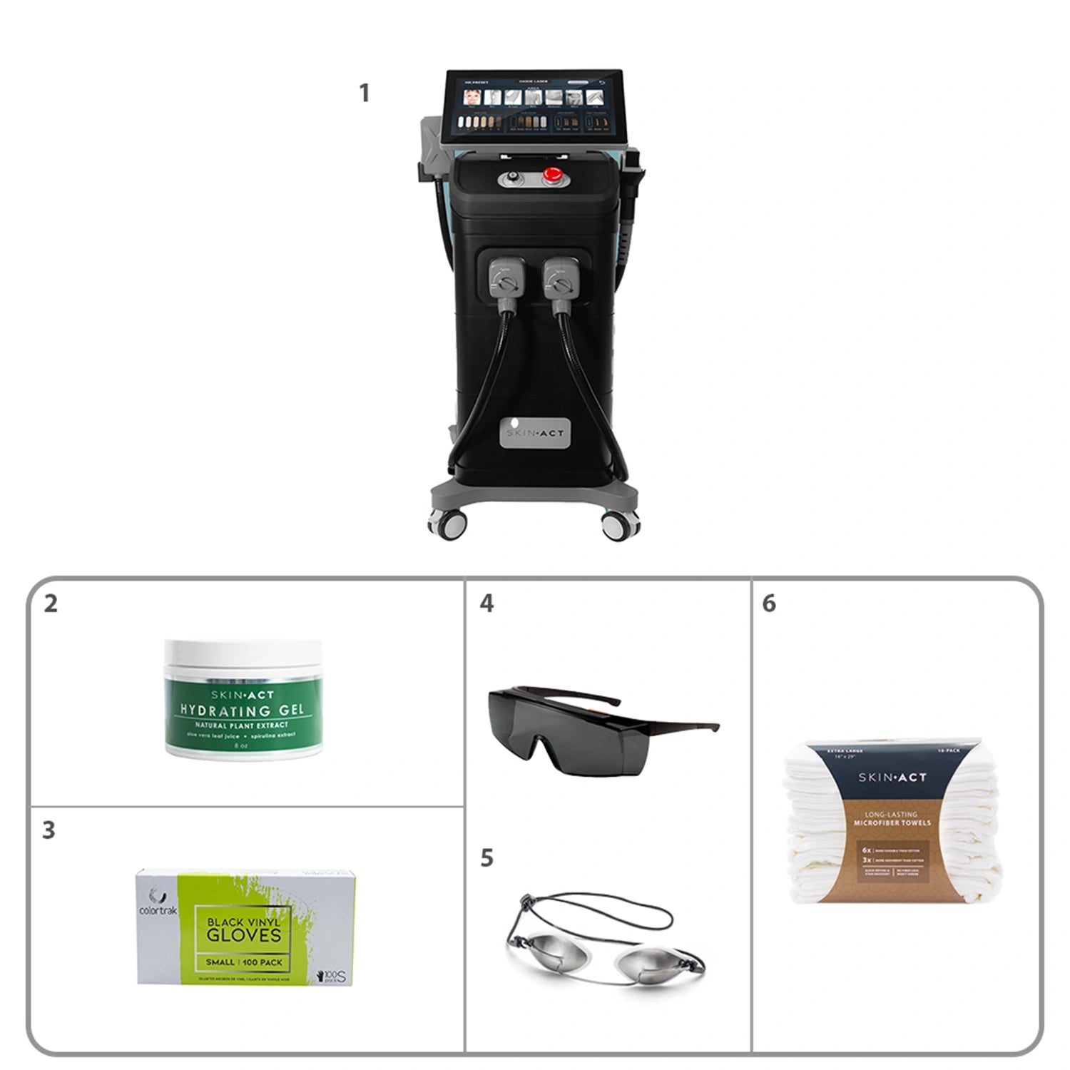 MedSpa Laser Equipment Skin Care Package