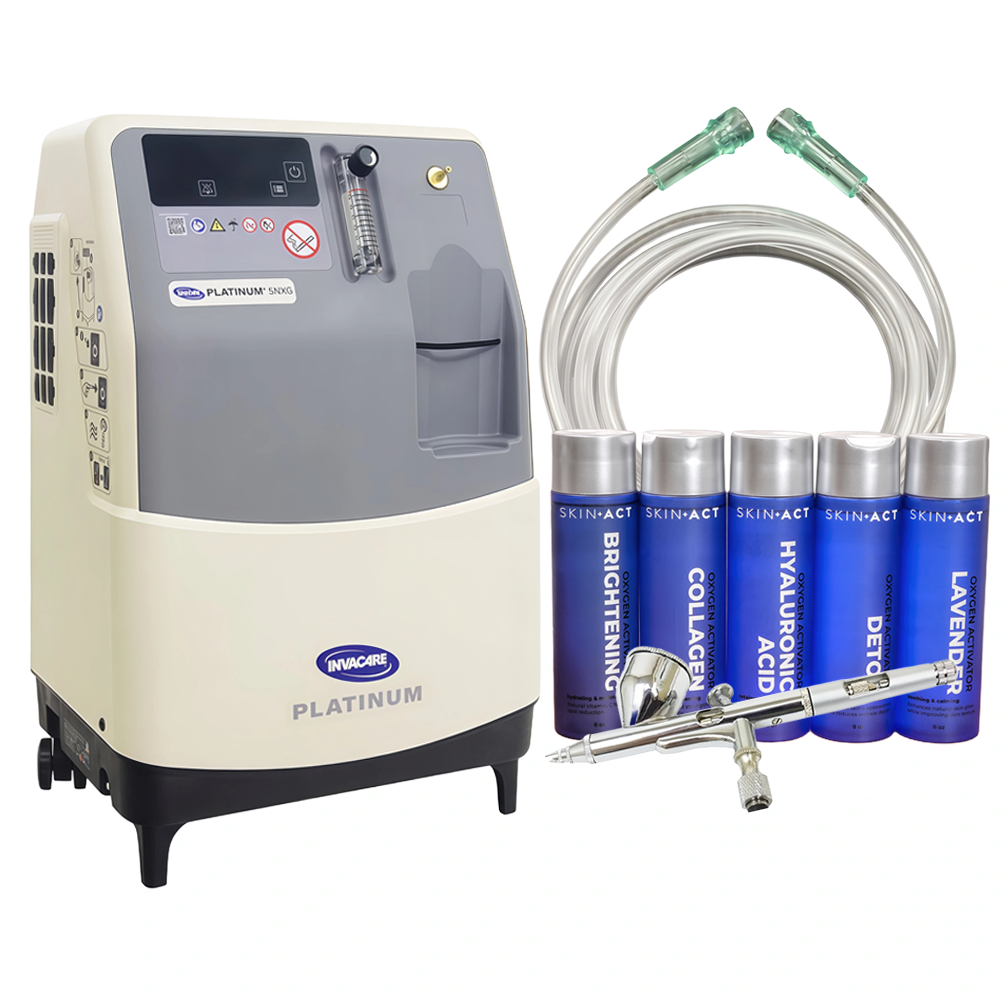 Invacare O2 Facial Oxygen Unit Package