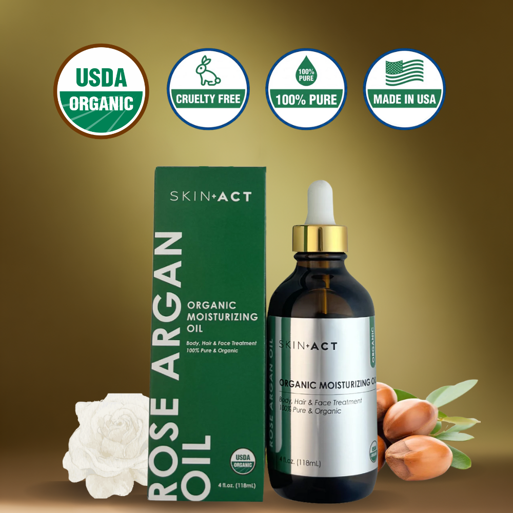 Organic Rose Argan Oil 4 oz