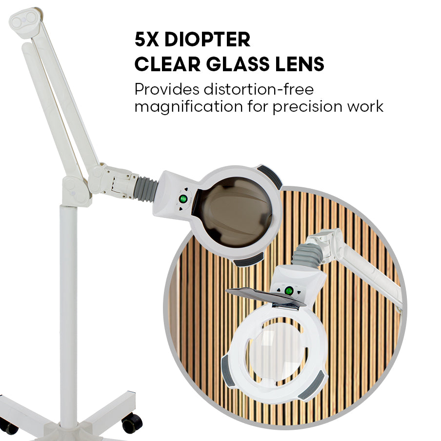 Pro 5x Diopter LED Magnifying Lamp