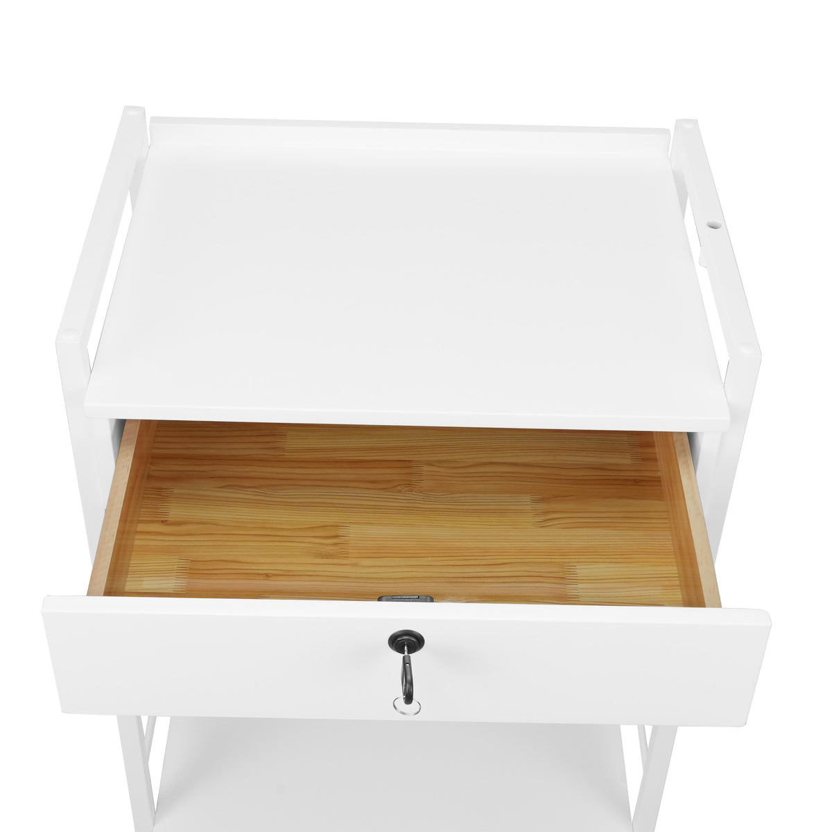 Pro Single Drawer Salon Trolley Cart
