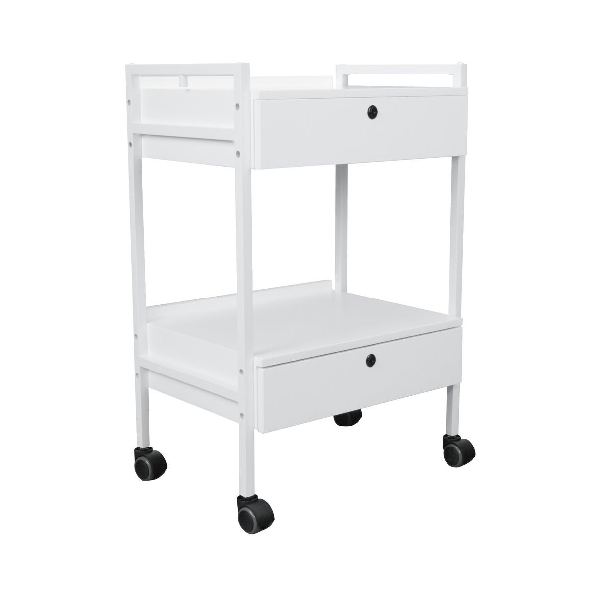 Pro Double Drawer Salon Trolley Cart