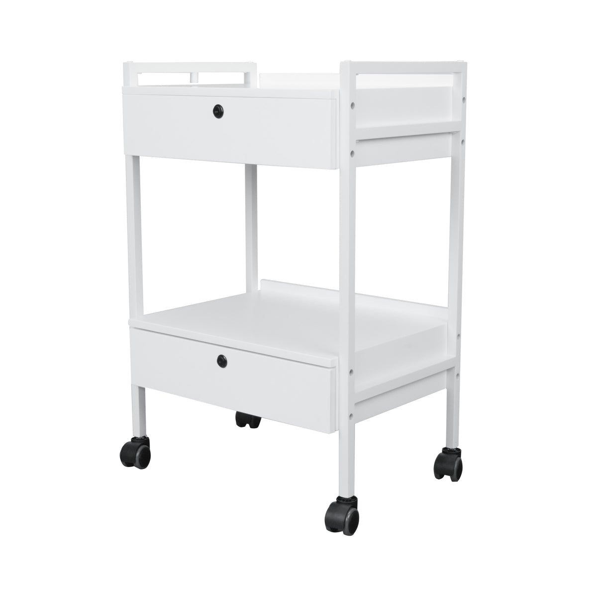Pro Double Drawer Salon Trolley Cart