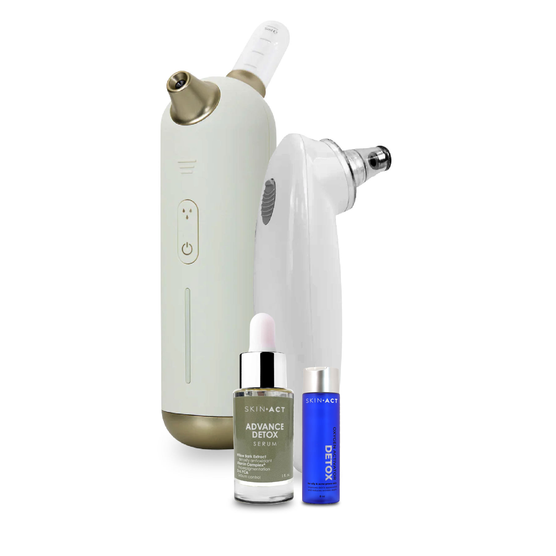 Professional Acne Facial Kit with Oxygen Detox & Blue LED