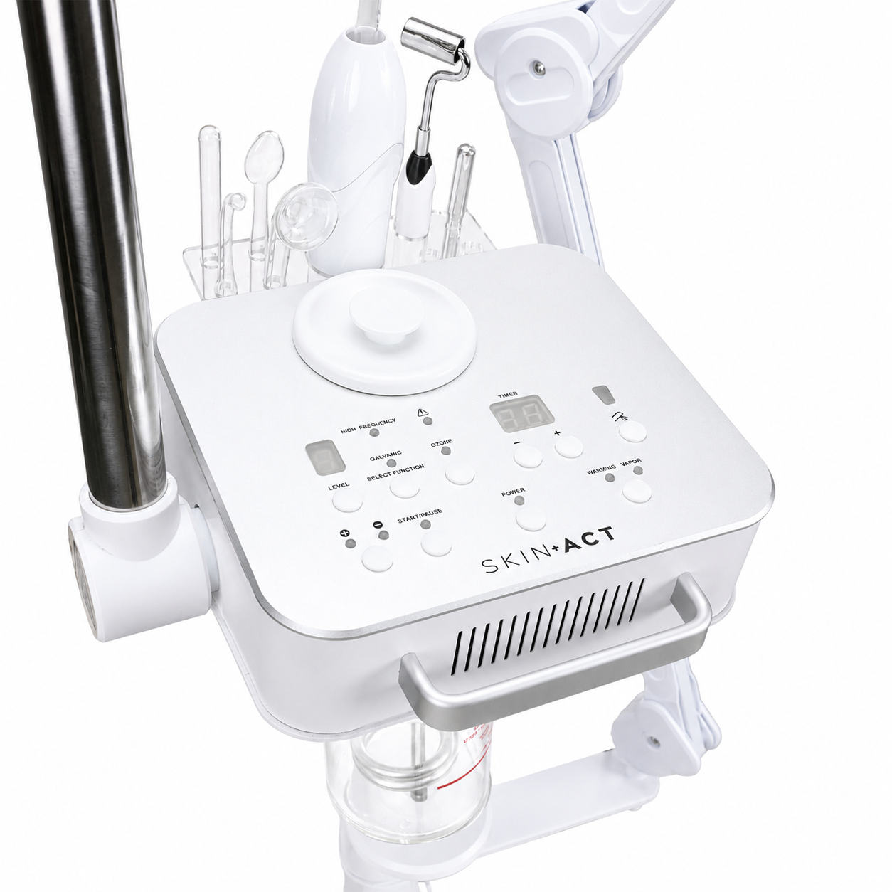 Quad 4 In 1 Steamer Mag Light High Frequency And Galvanic Machine With Aromatherapy