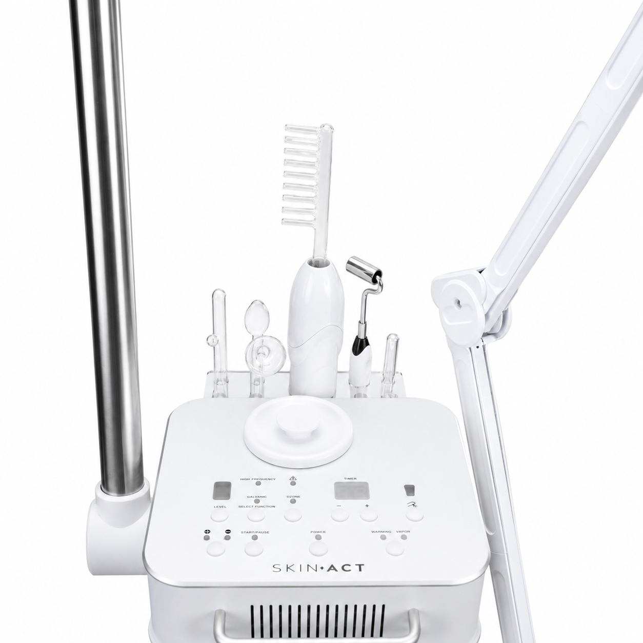 Quad 4 In 1 Steamer Mag Light High Frequency And Galvanic Machine With Aromatherapy
