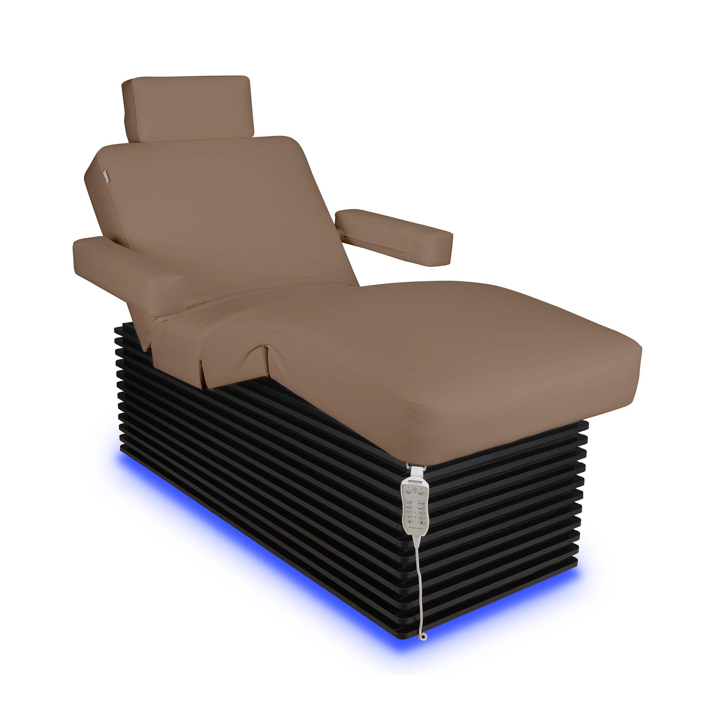 Serene Adjustable Electric Spa Bed with Ambient LED Light