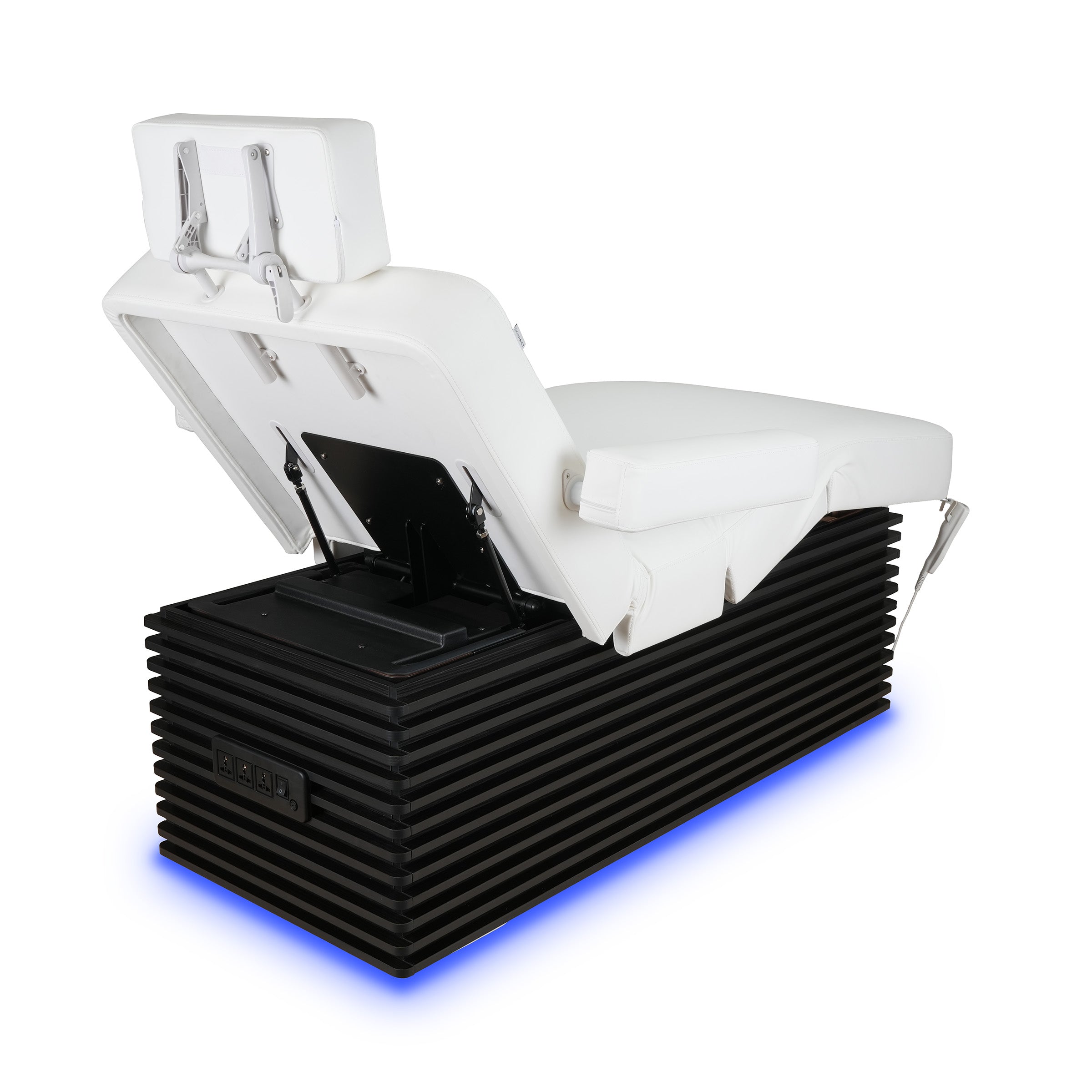 Serene Adjustable Electric Spa Bed with Ambient LED Light