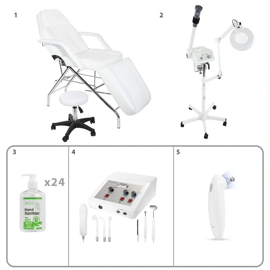 Silver Facial Spa Equipment Package