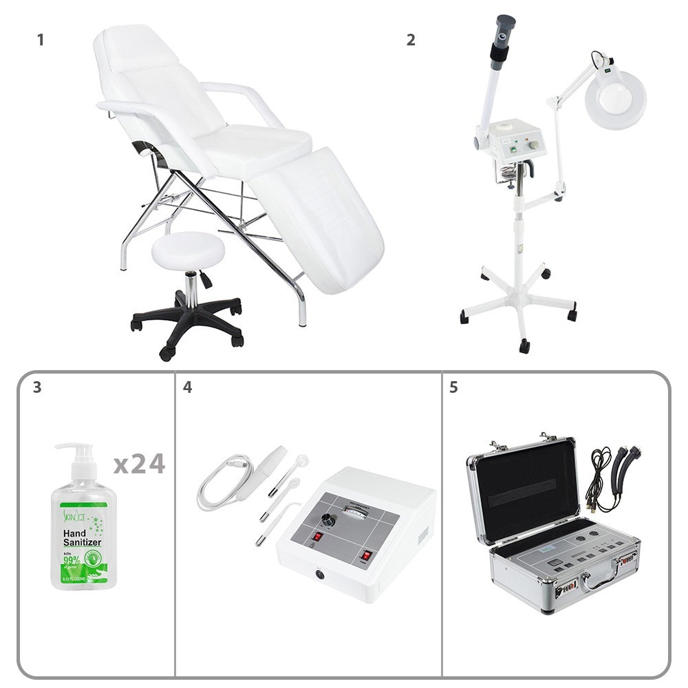 Silver Facial Spa Equipment Package