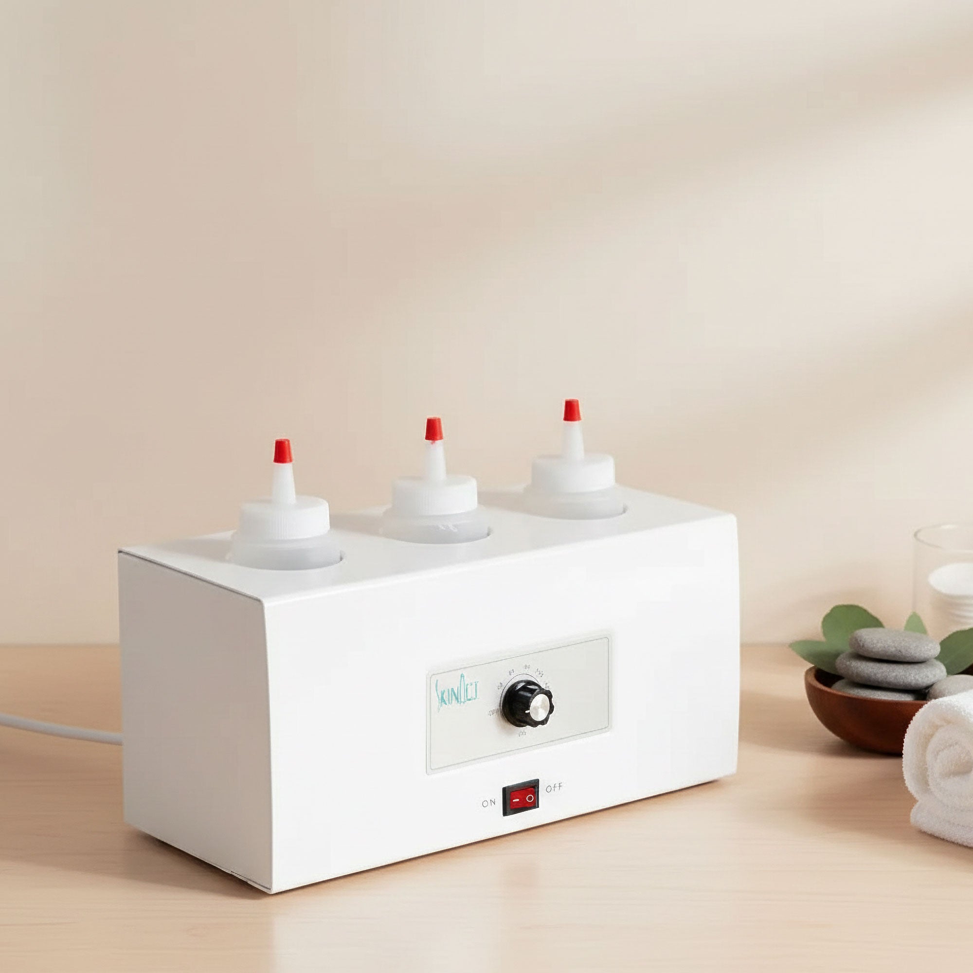 Electric Triple Bottle Warmer With Adjustable Temperature