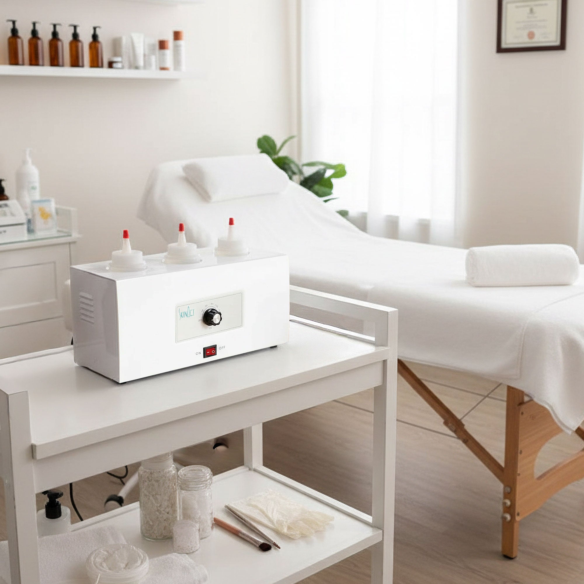 Electric Triple Bottle Warmer With Adjustable Temperature