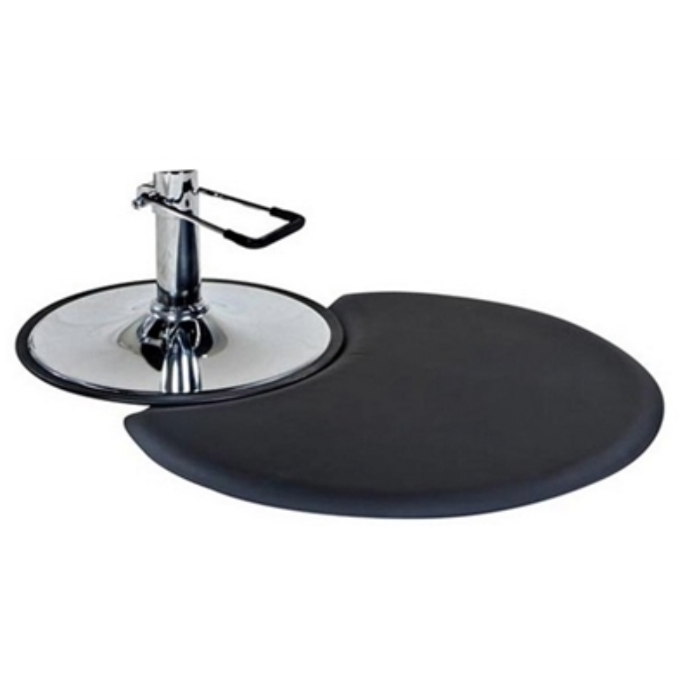 Small Semi Circle 1/2" Anti Fatigue Beauty Salon Floor Mat- Available to ship August